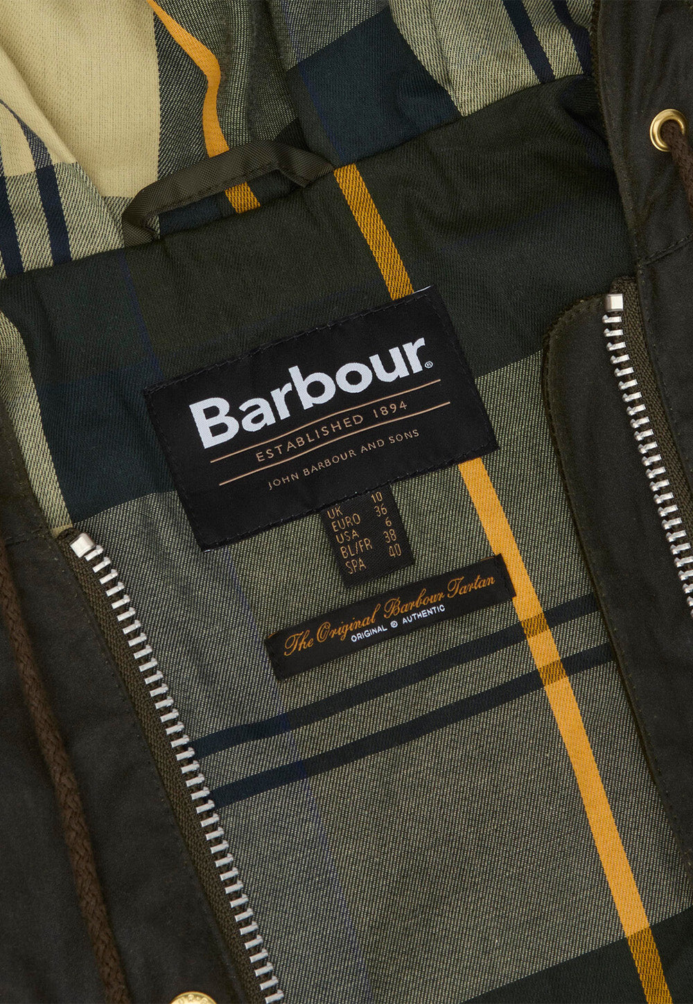 Aberford Wax - Archive Olive/Ancient Tartan