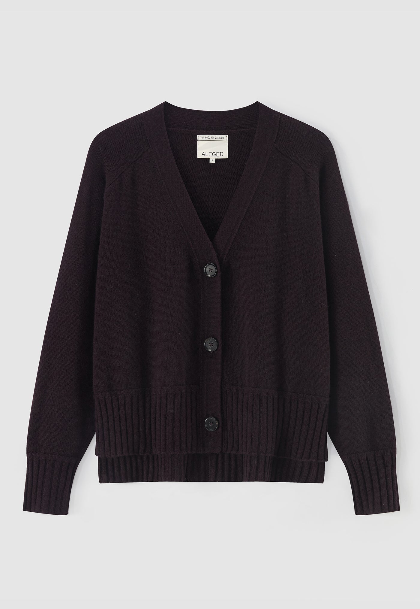 159 Most Favorite Cardi - Eggplant