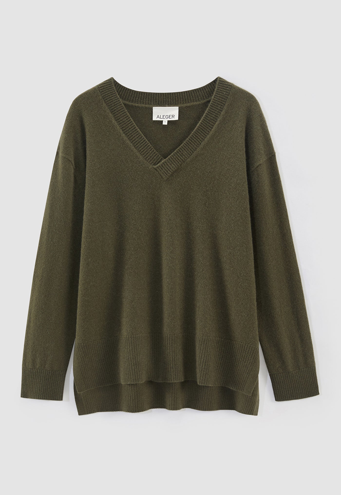 494 Cashmere Gorgeous V - Olive