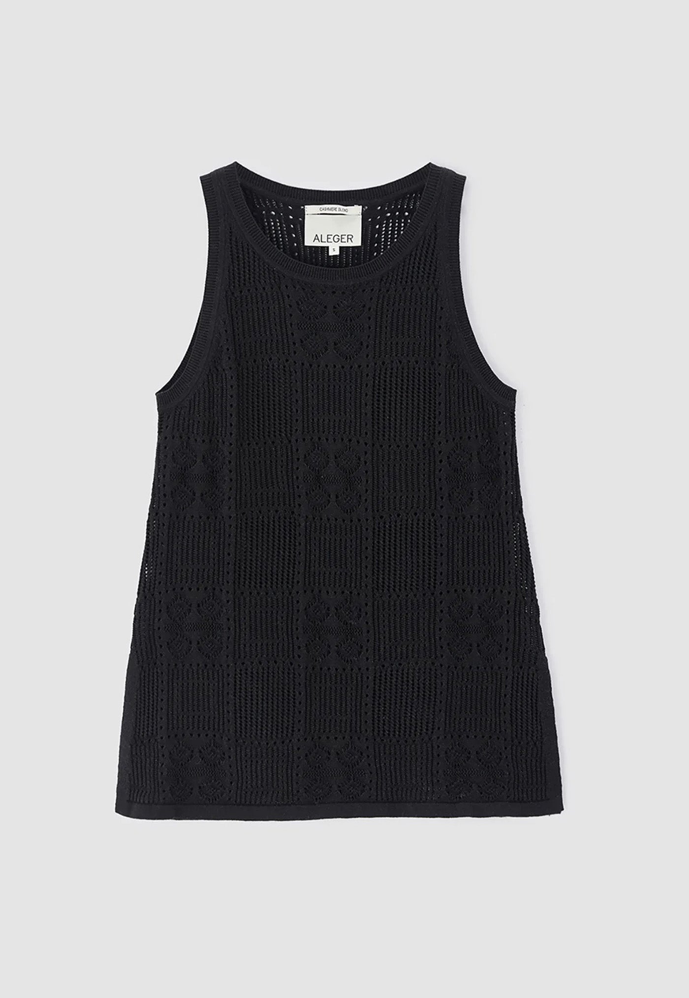 340 Guipure Tank - Black Star