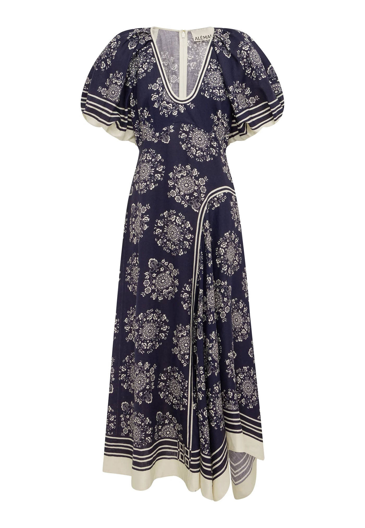 Banderra Midi Dress - Ink
