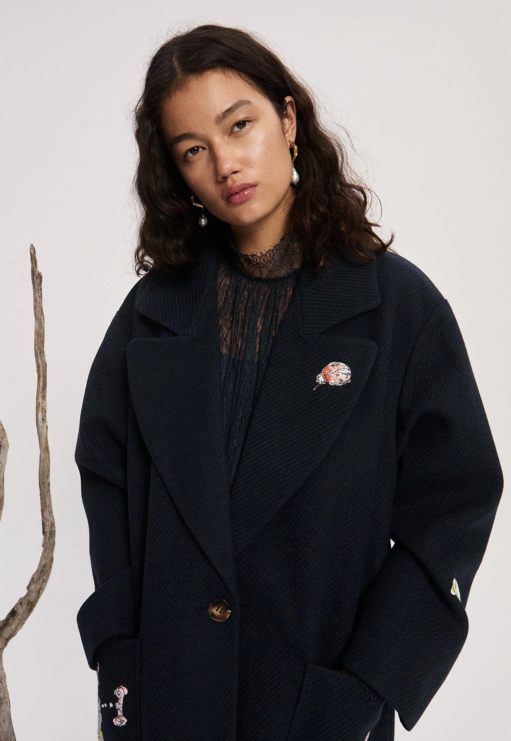 Court Peacoat - Navy