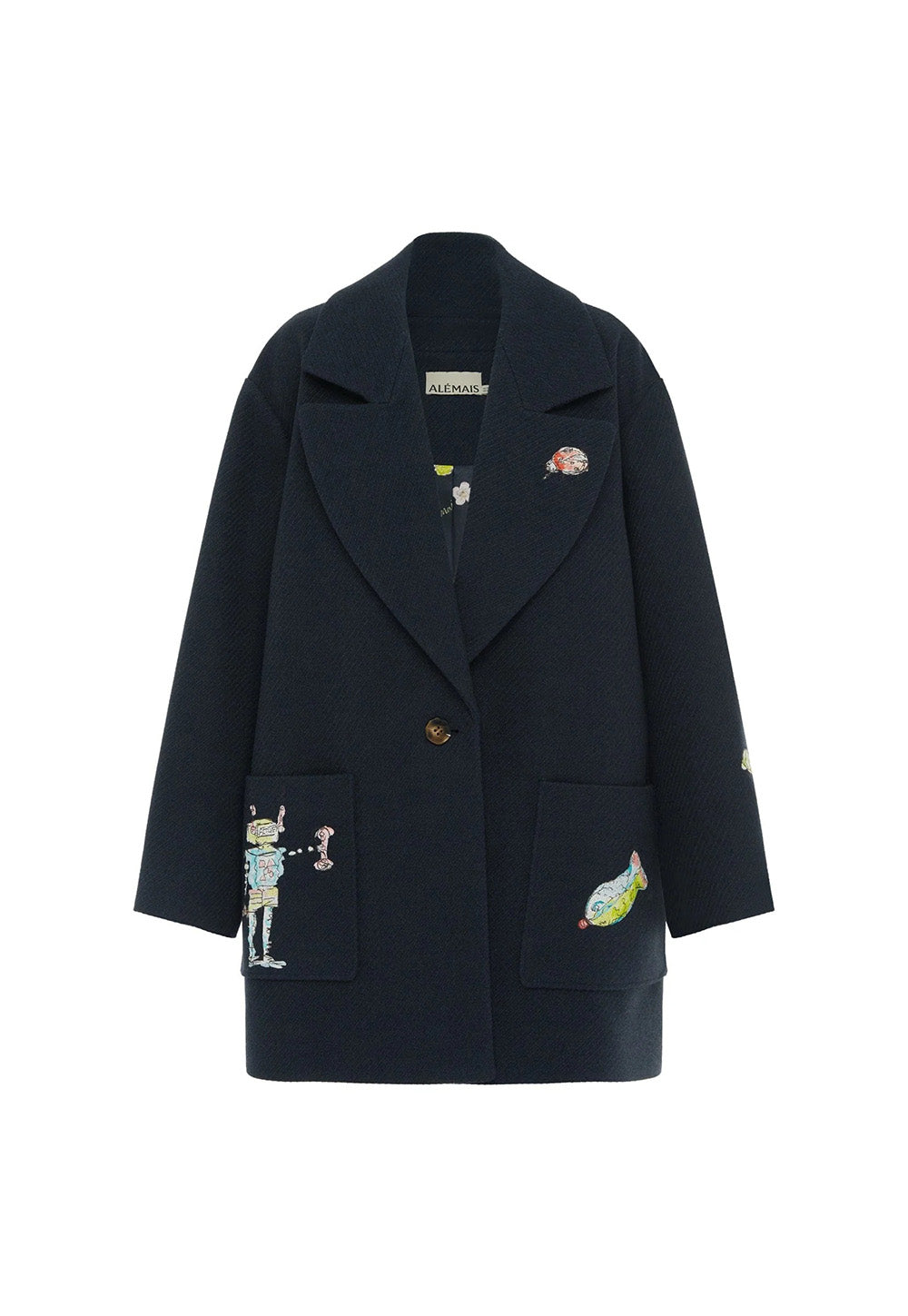 Court Peacoat - Navy