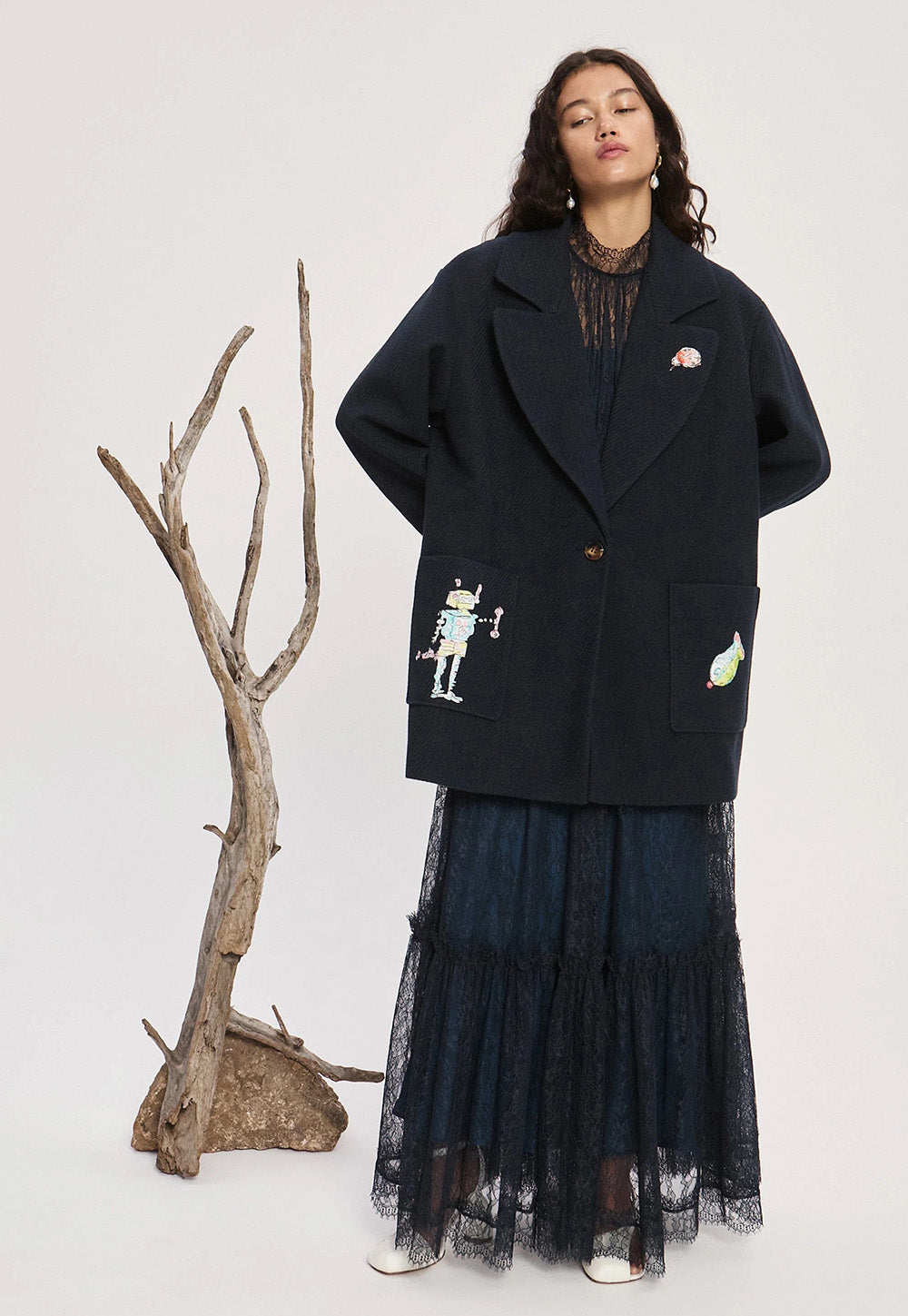 Court Peacoat - Navy
