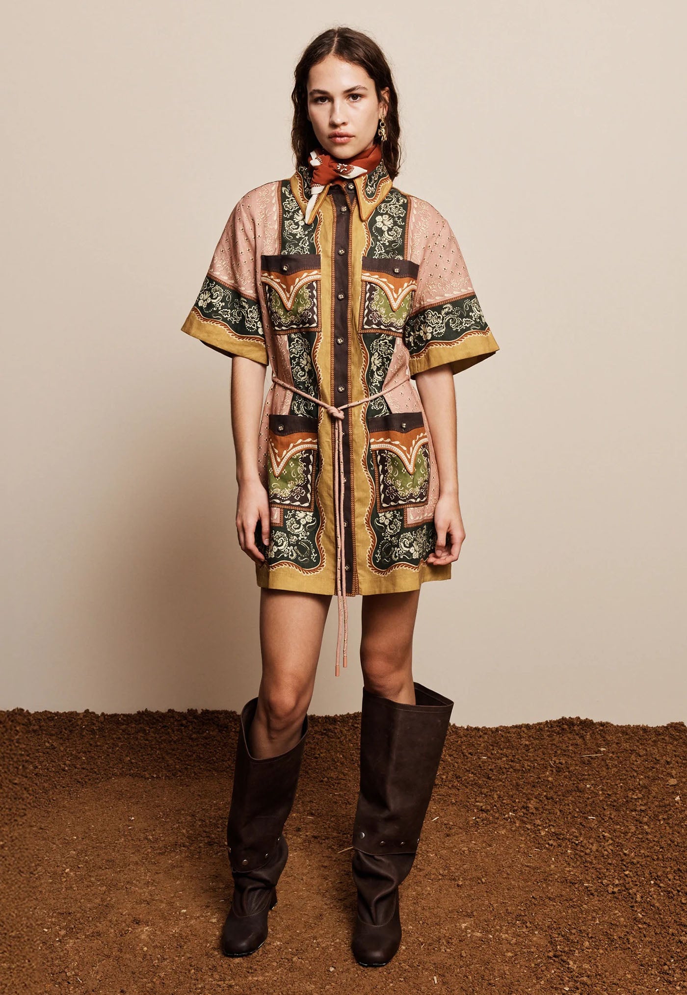 Darcey Mini Dress - Multi