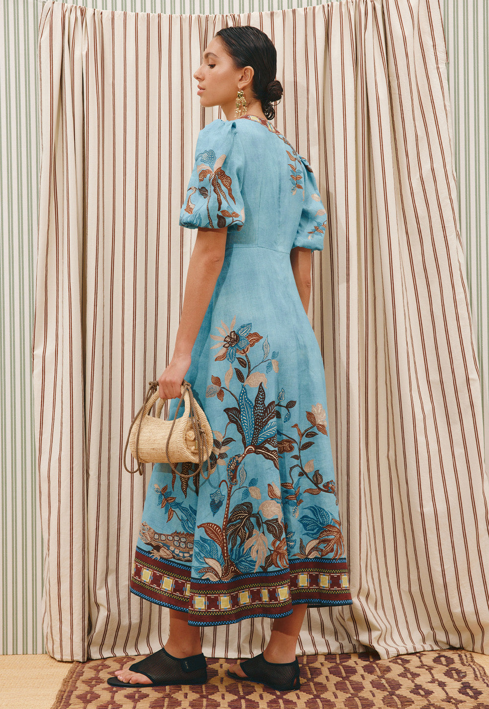 Georgie Midi Dress - Multi