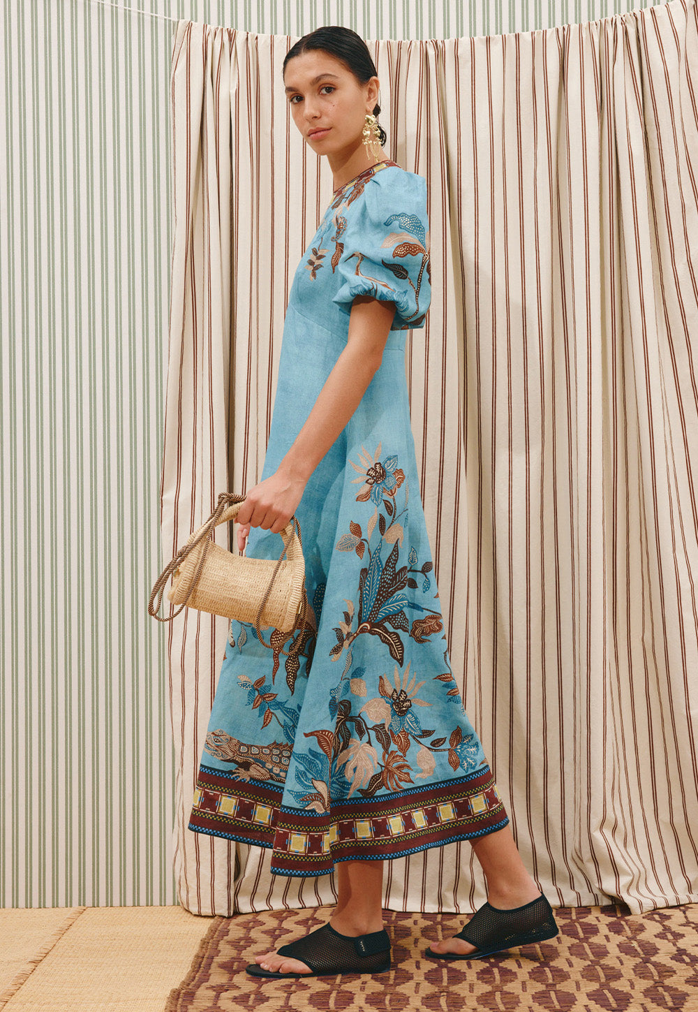 Georgie Midi Dress - Multi