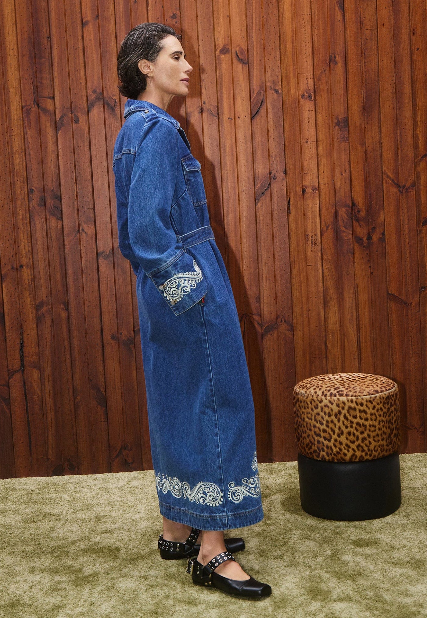 Jacones Denim Shirtdress - Indigo