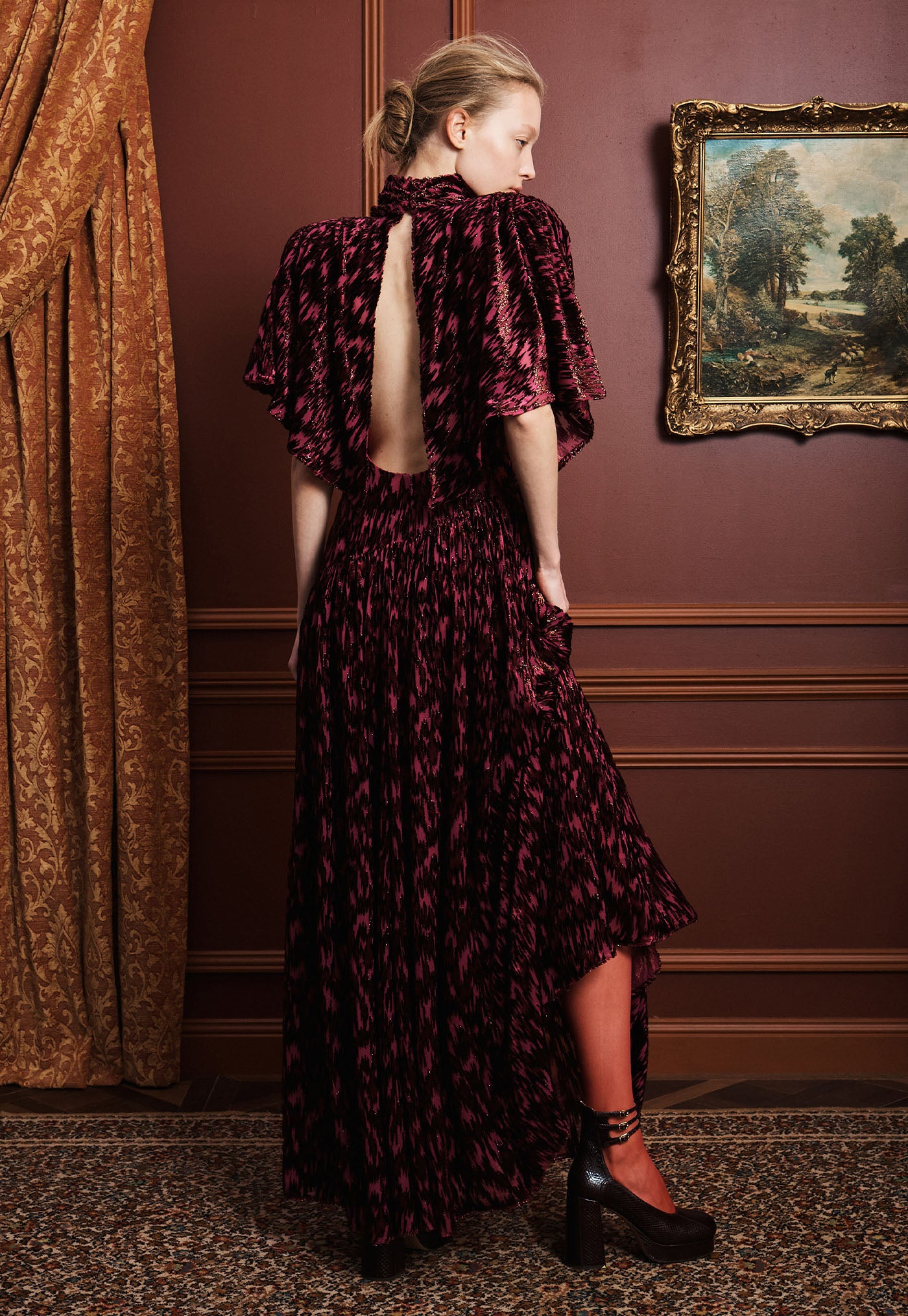 Jimi Gown - Fuchsia
