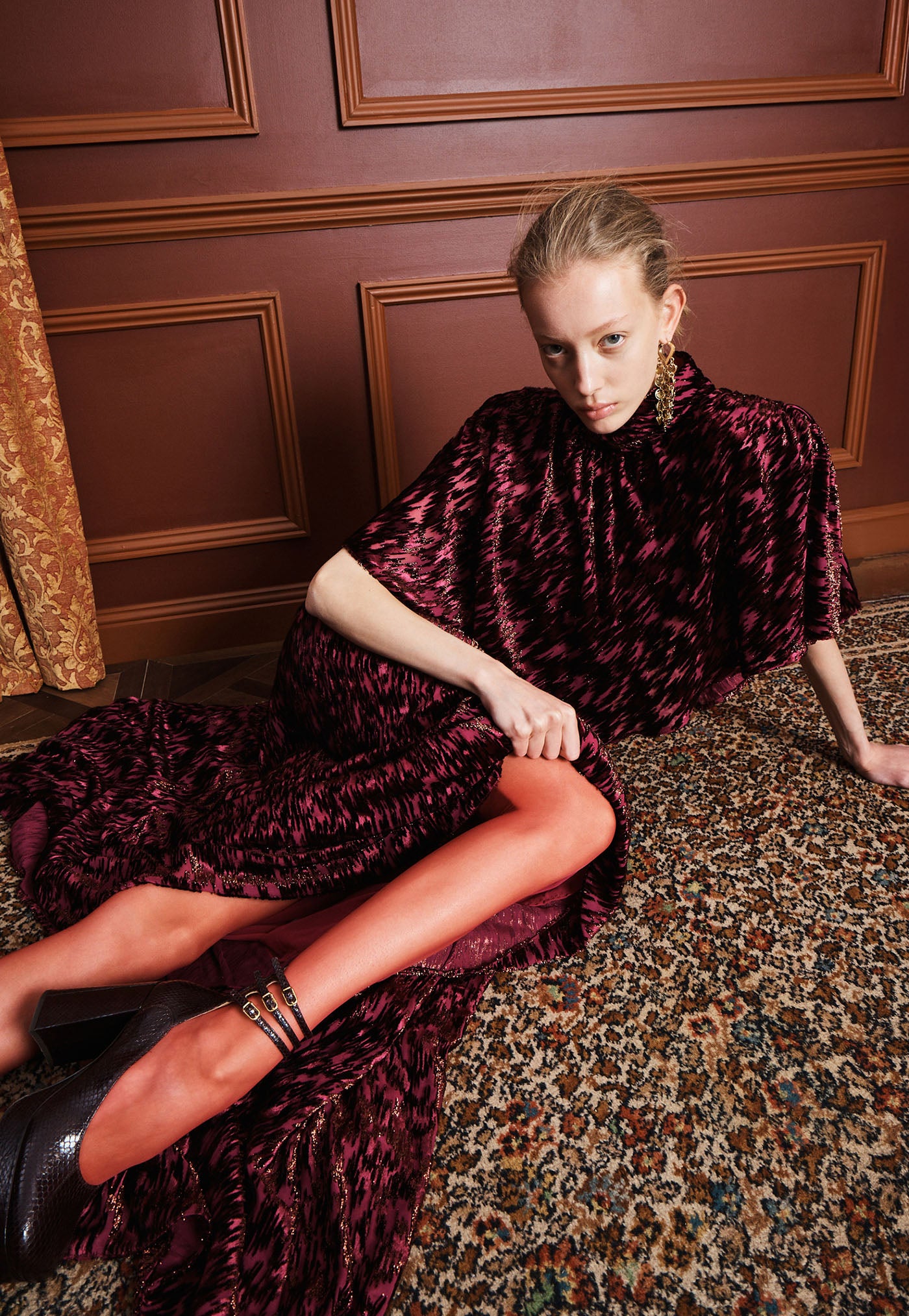 Jimi Gown - Fuchsia