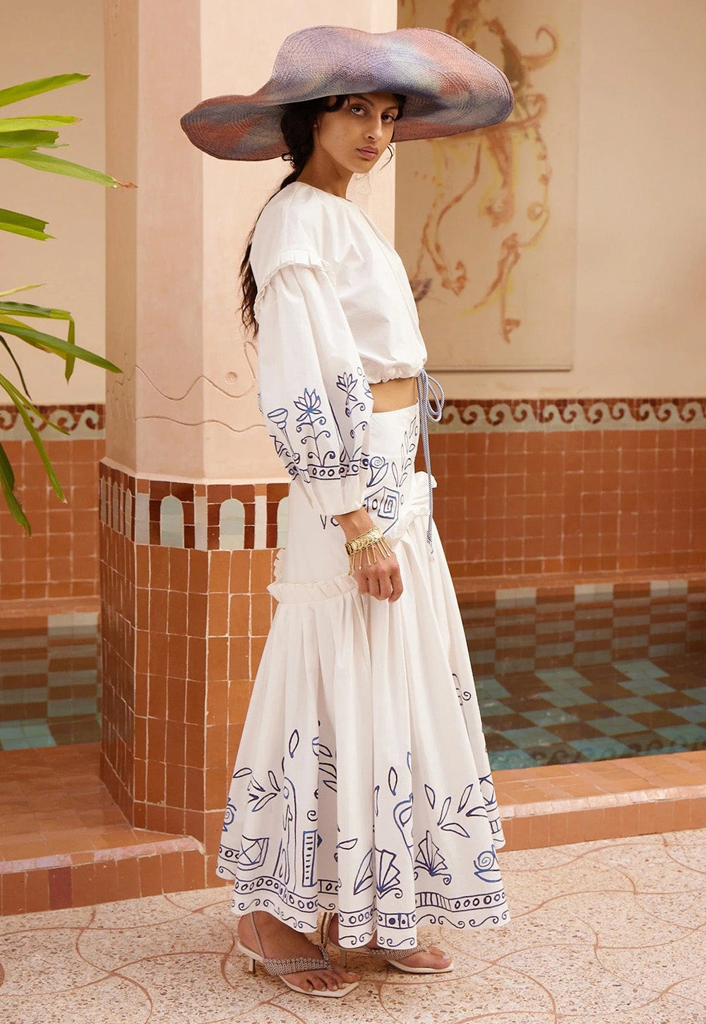 Leela Skirt - Cream