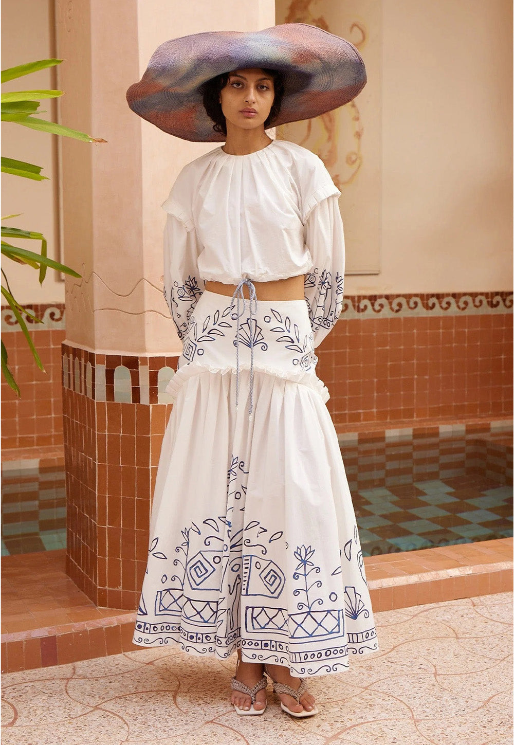 Leela Skirt - Cream