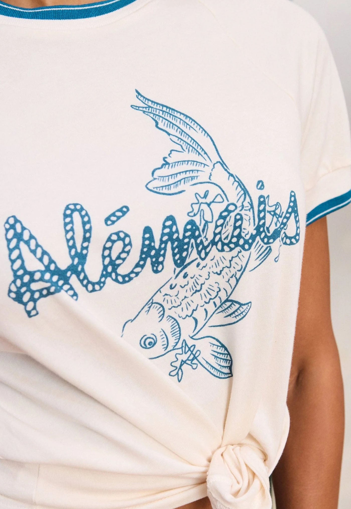 Lucky Vintage Tee - Cream