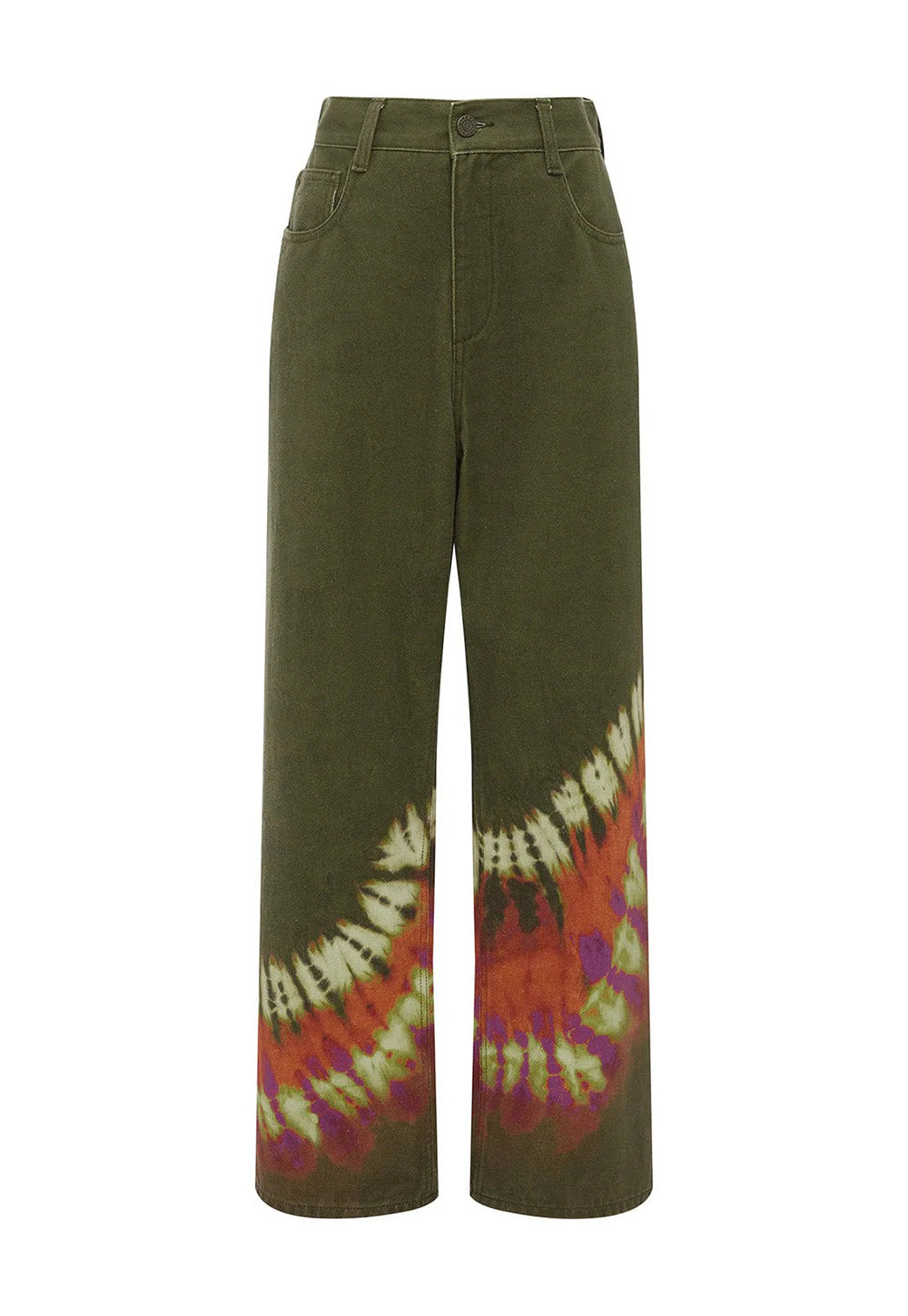 Marilyn Denim Mid Rise Jean - Khaki