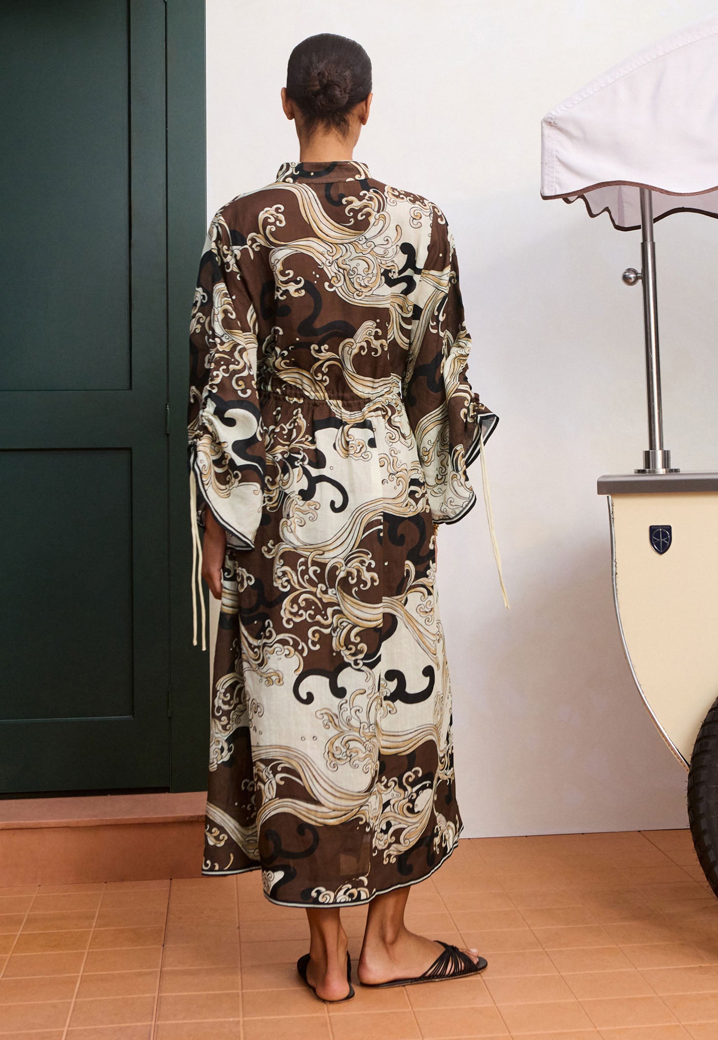 Otis Shirt Dress - Chocolate