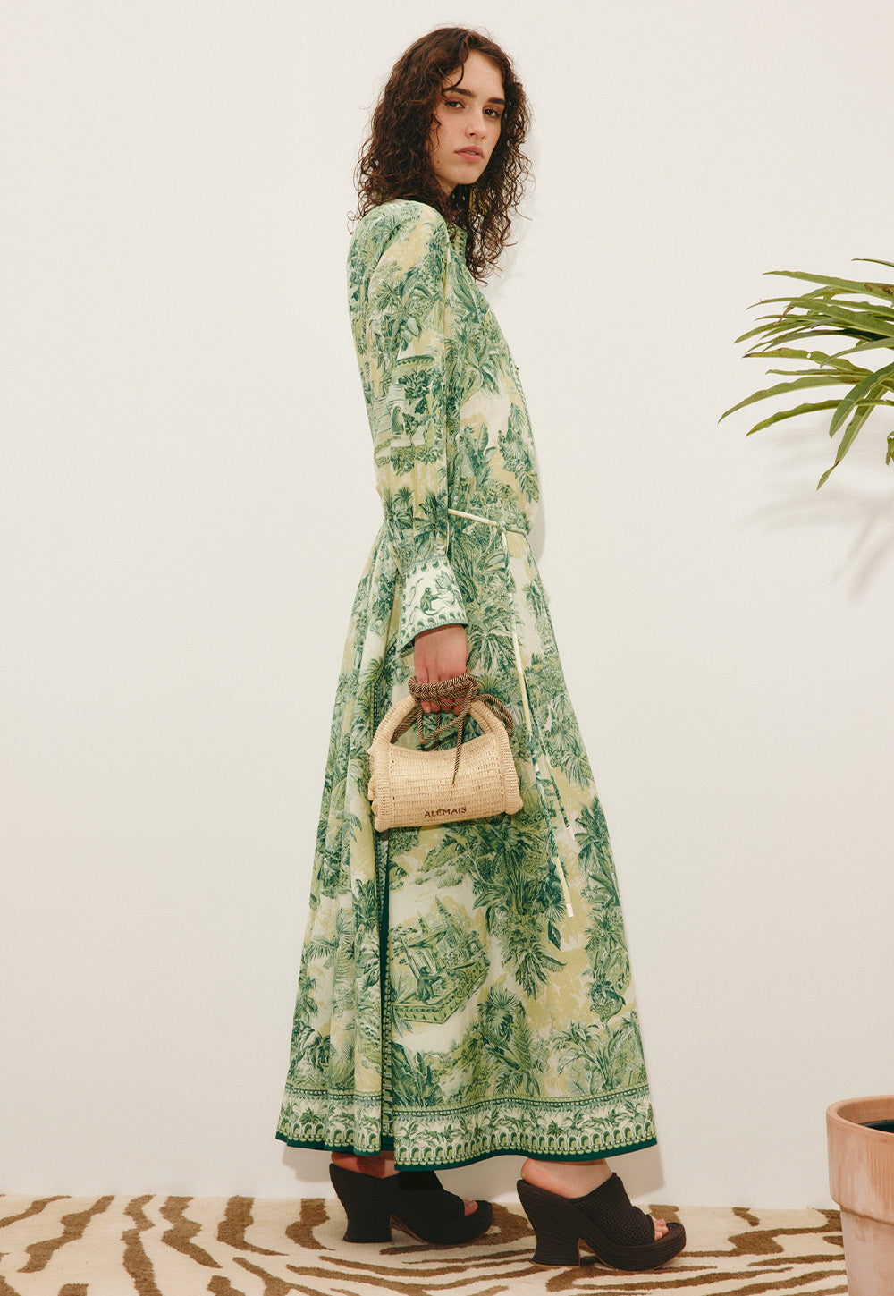 Sara Shirtdress - Green