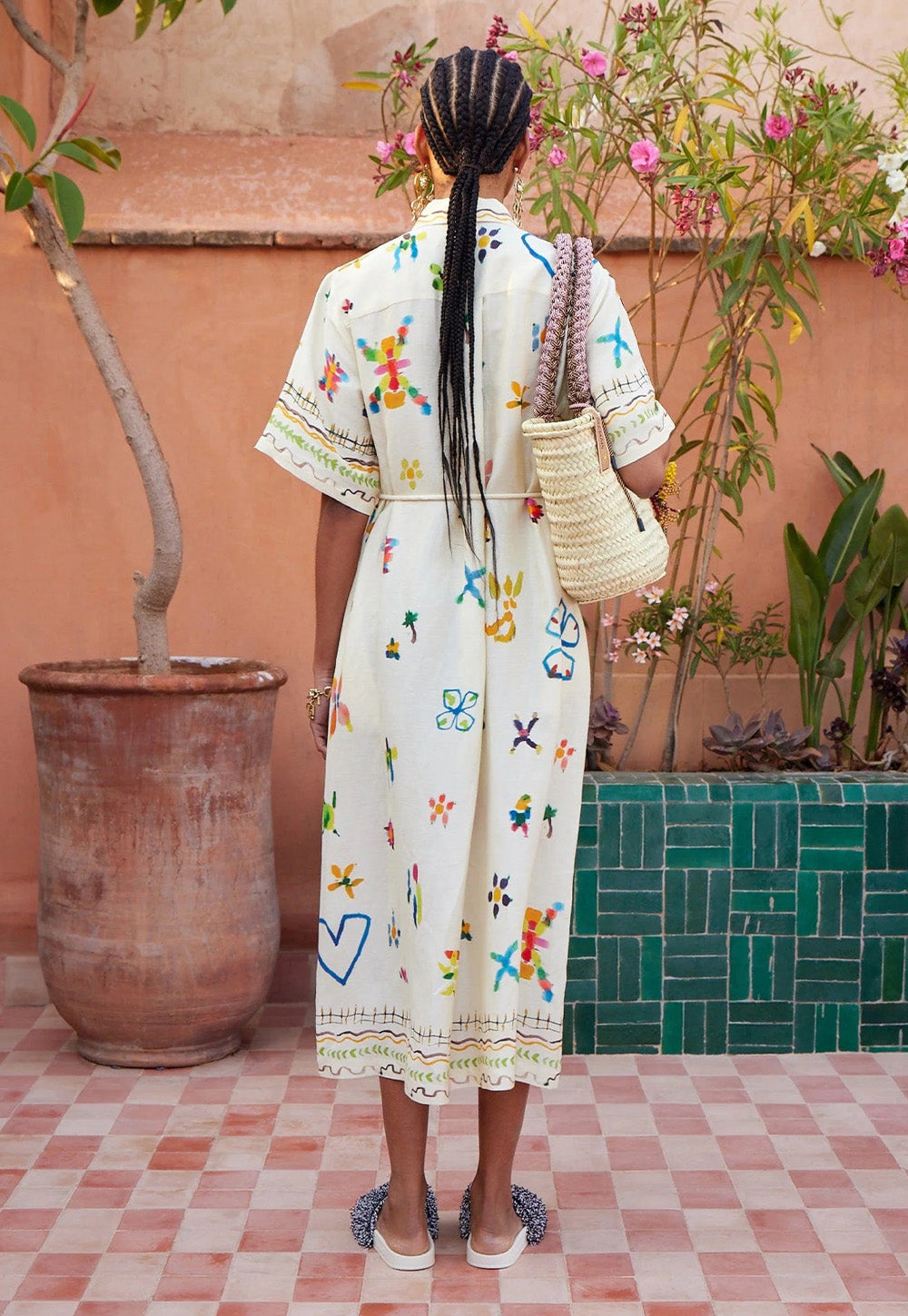 Sidi Shirtdress - Multi