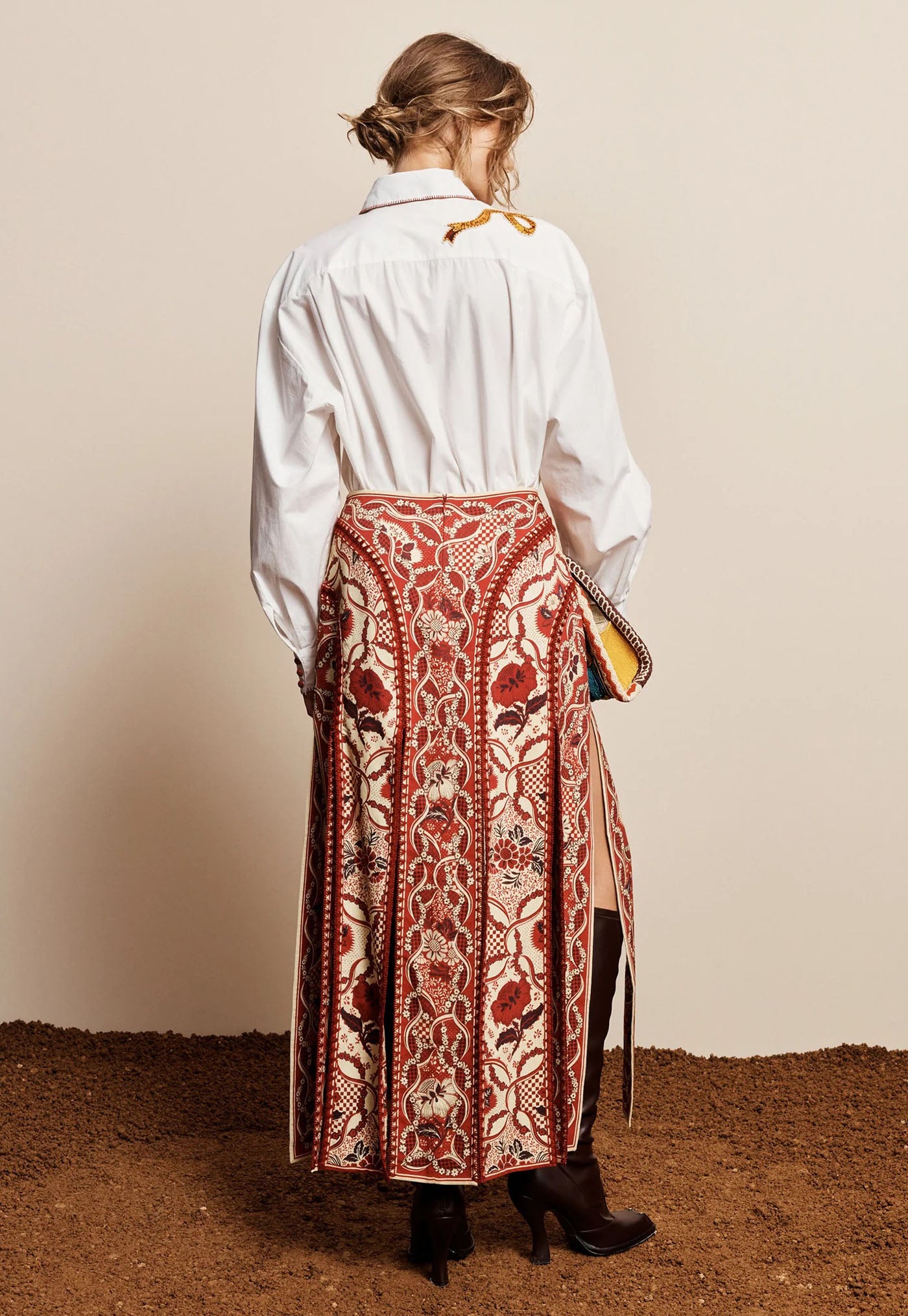 Westwood Embellished Shirt - Cream