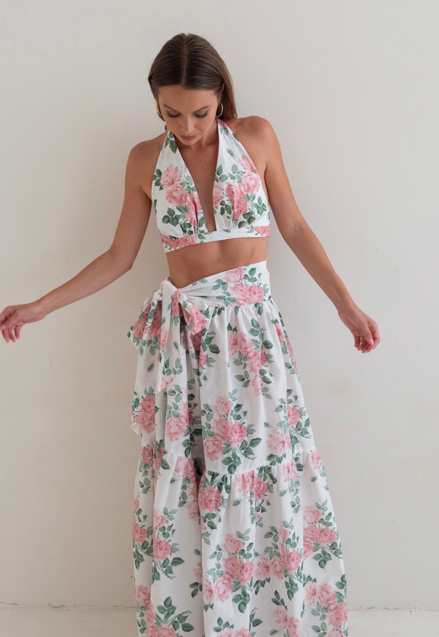 Still The One Skirt - Pink Floral sold by Angel Divine