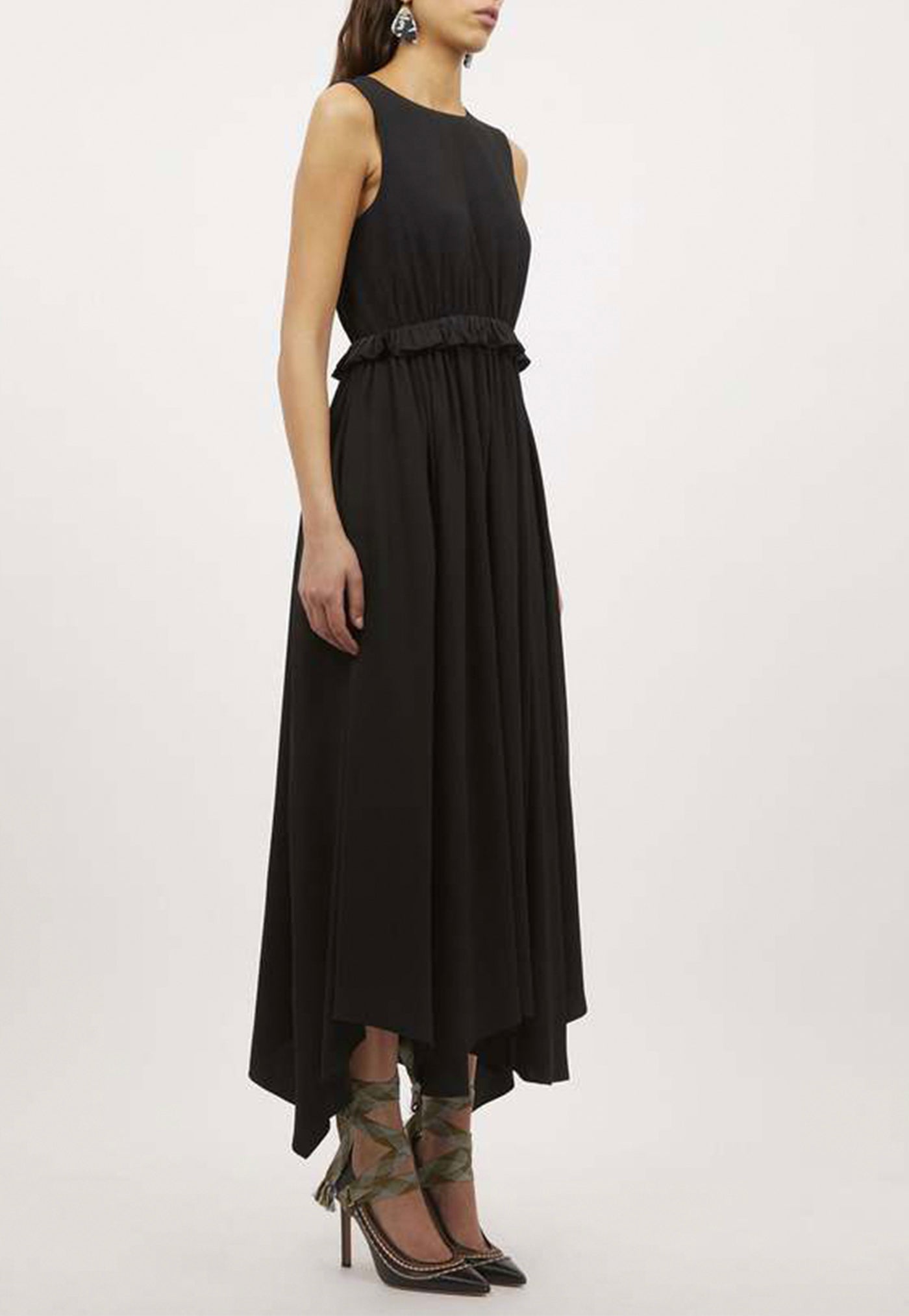 Evita Dress - Noir sold by Angel Divine