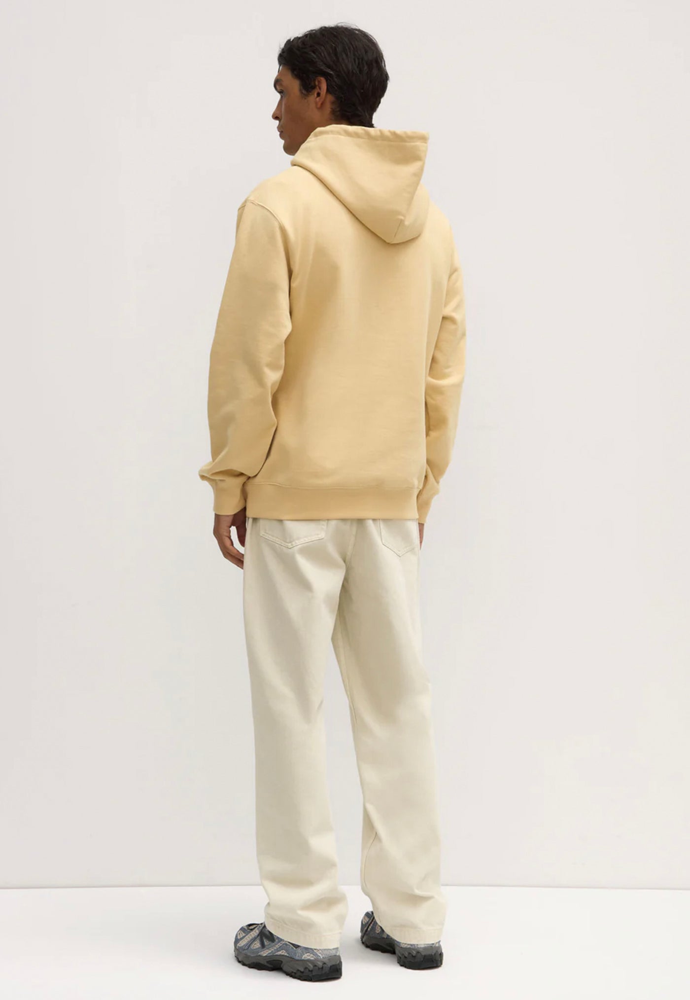 Mens Weekender Fleece Hoodie - Chamomile