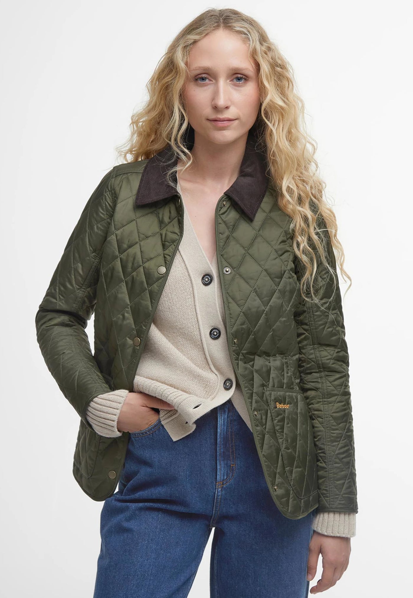 Annandale Quilted Jacket - Olive