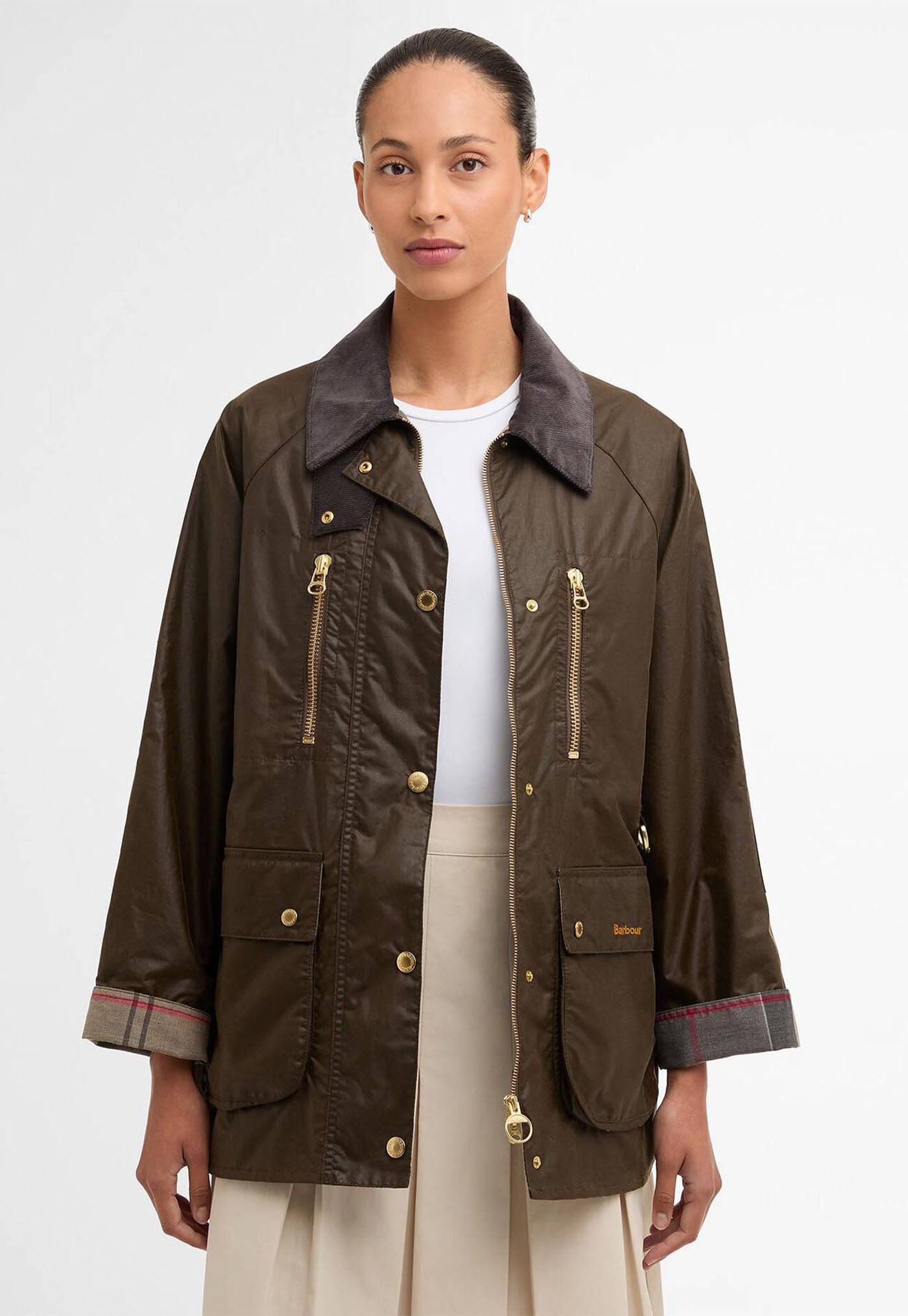 Argill Wax Jacket - Beech/Dress