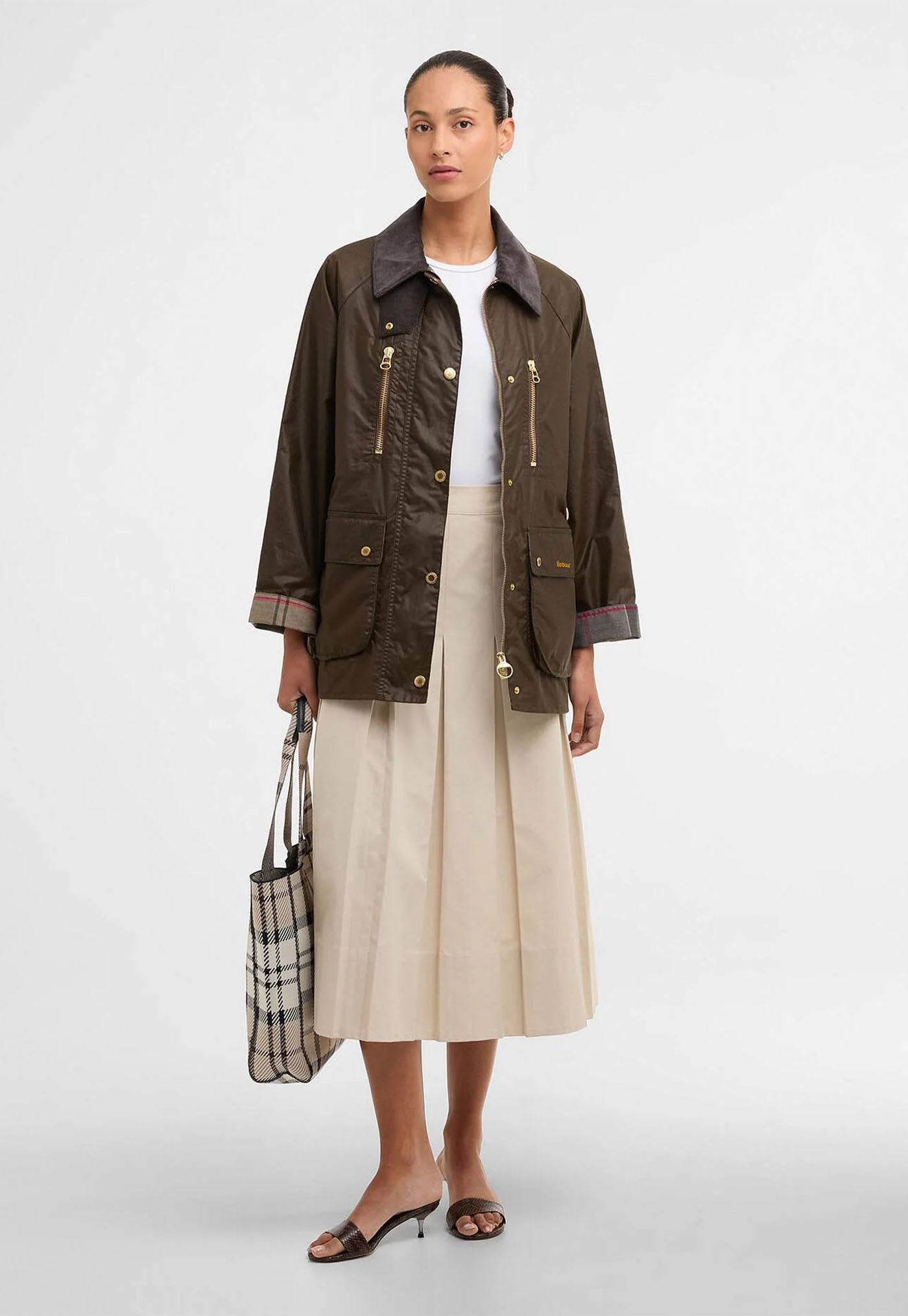 Argill Wax Jacket - Beech/Dress