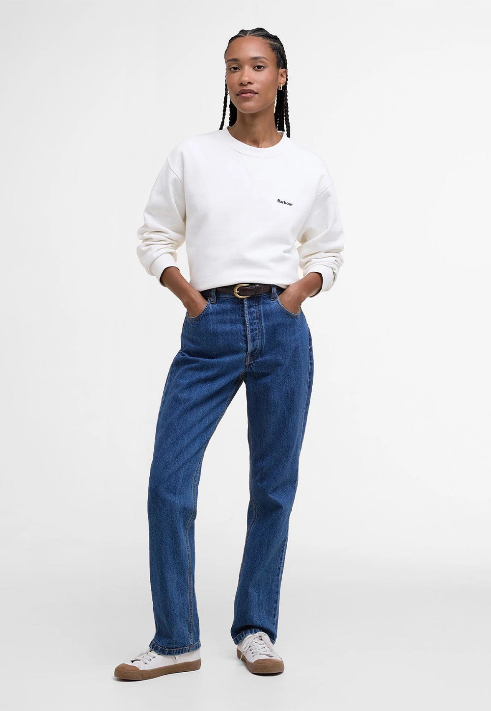 Bede OS Crew Sweatshirt - Cloud