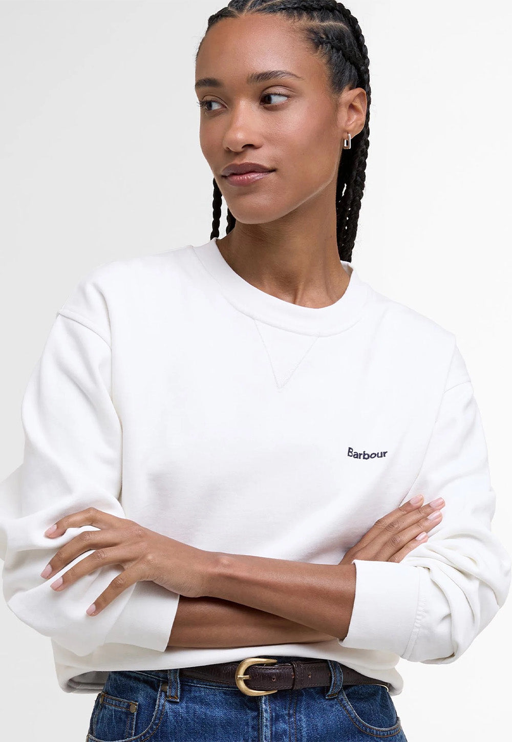 Bede OS Crew Sweatshirt - Cloud