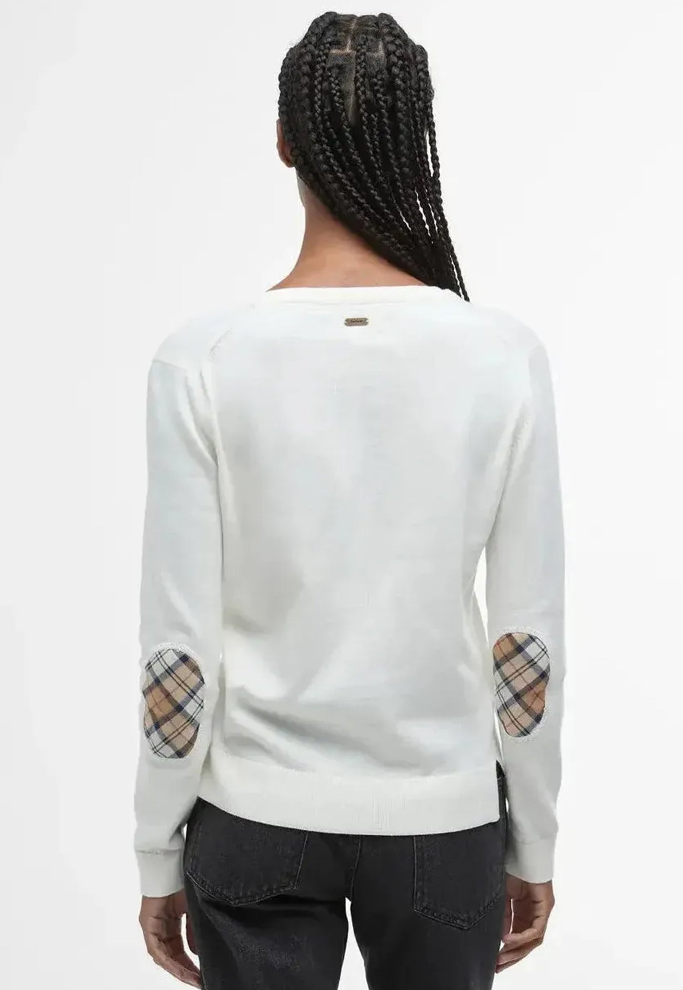 Bredon Knitted Cardigan  - Cloud/Hessian