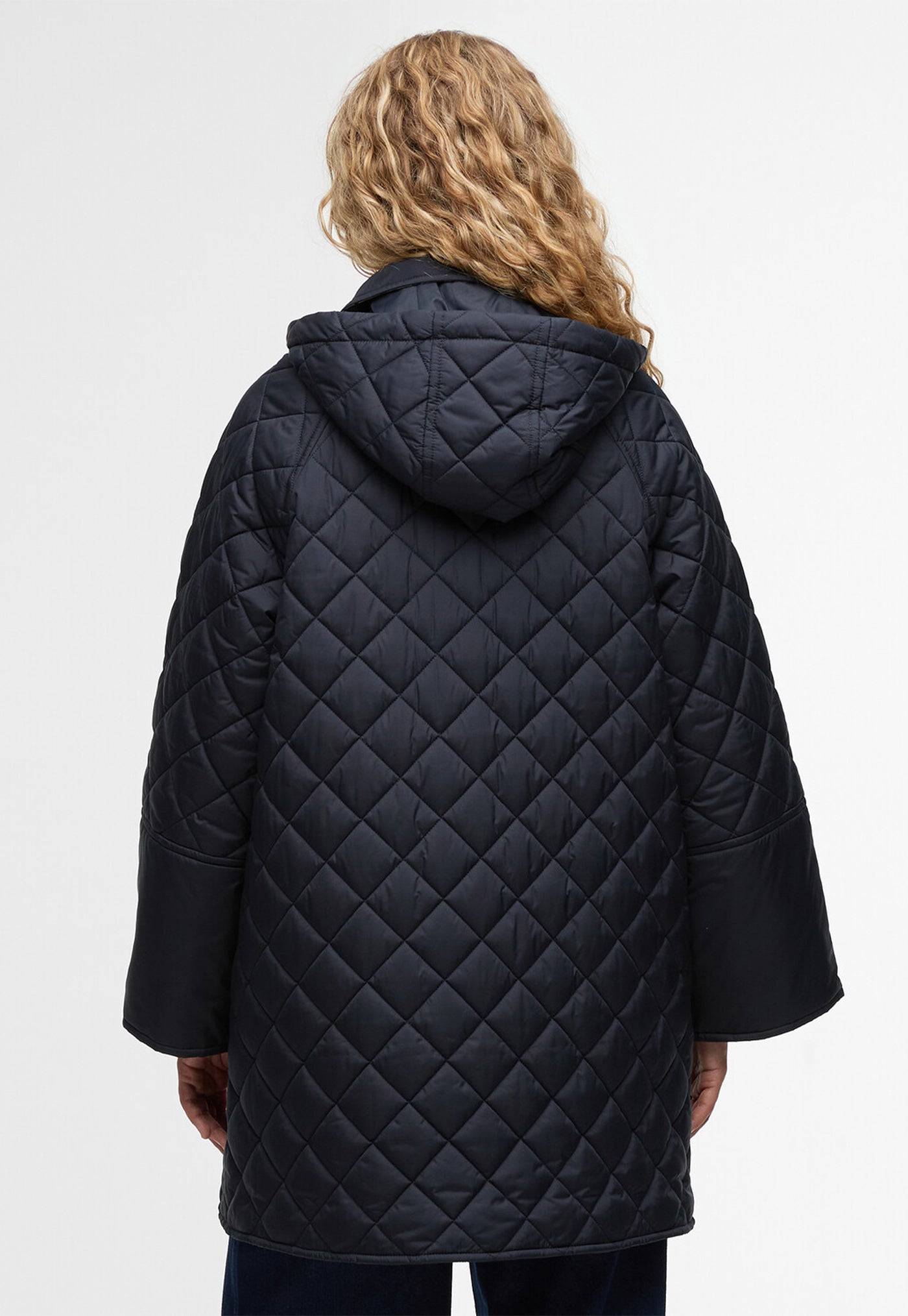 Cara Quilted Jacket - Dark Navy/Ancient Poplar