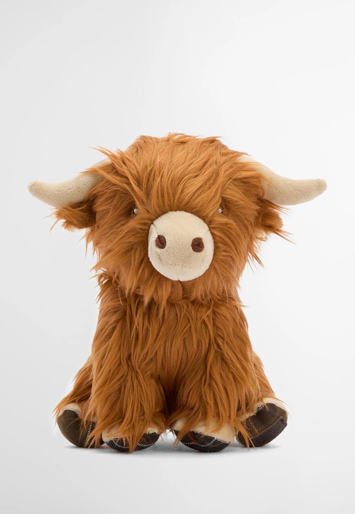 Dog Highland Cow Toy - Brown/Classic