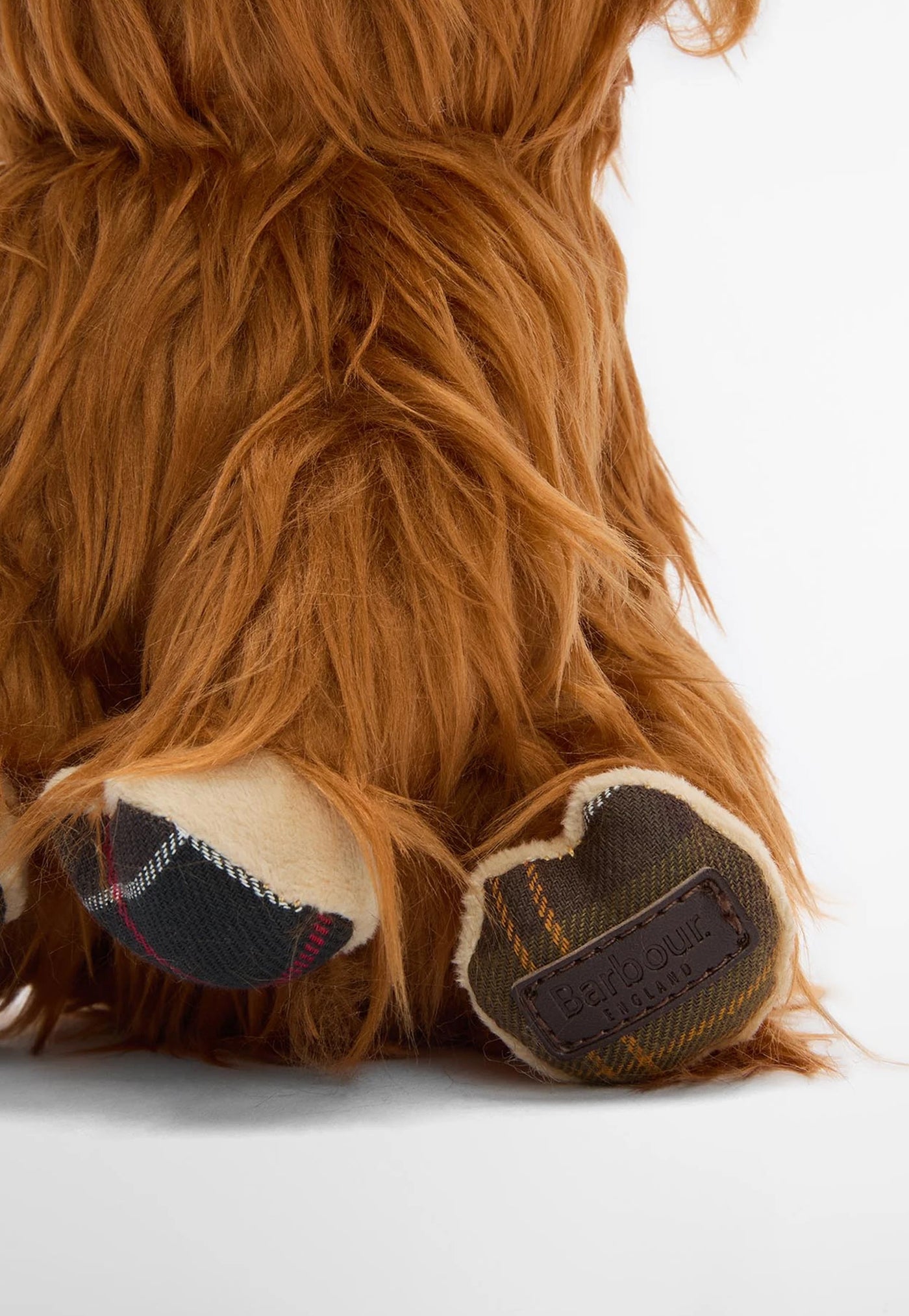 Dog Highland Cow Toy - Brown/Classic