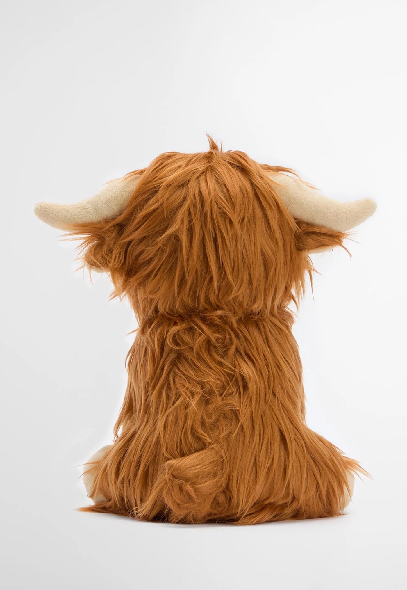 Dog Highland Cow Toy - Brown/Classic