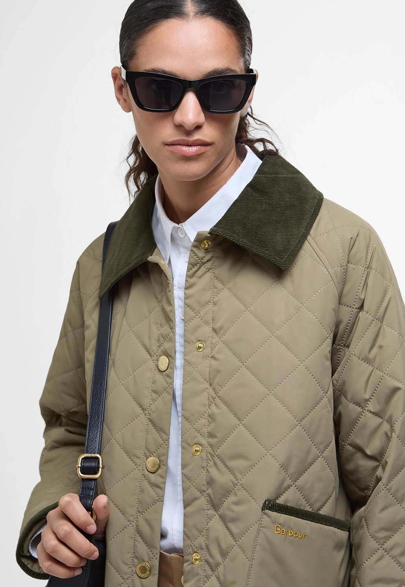 Anise Quilted Jacket - Dusky Green/Ancient