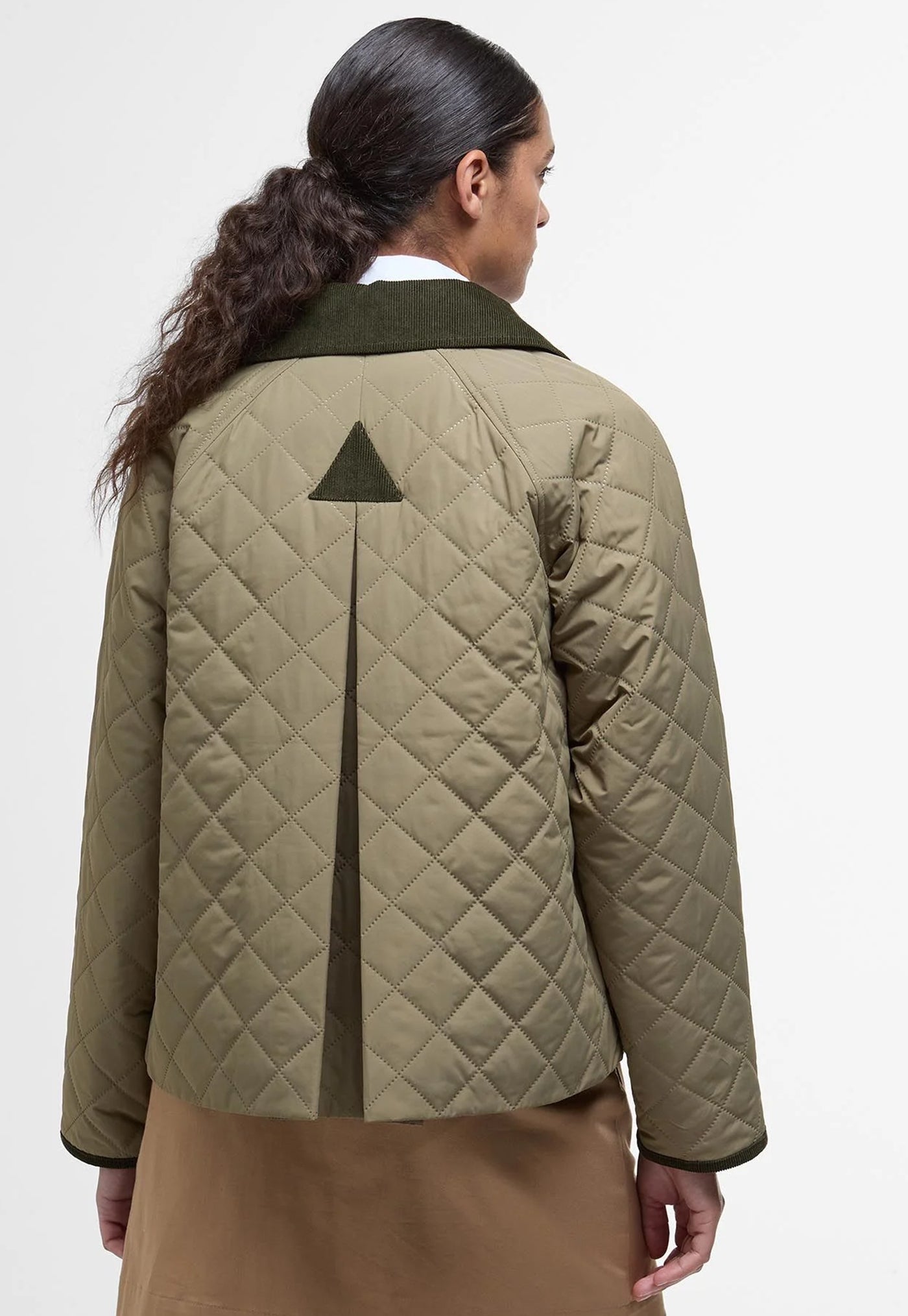 Anise Quilted Jacket - Dusky Green/Ancient