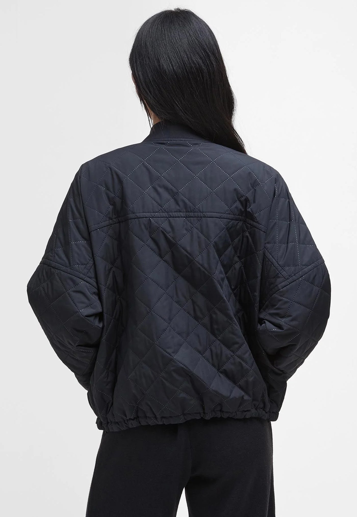 Emlyn Quilted Jacket - Black/Ancient