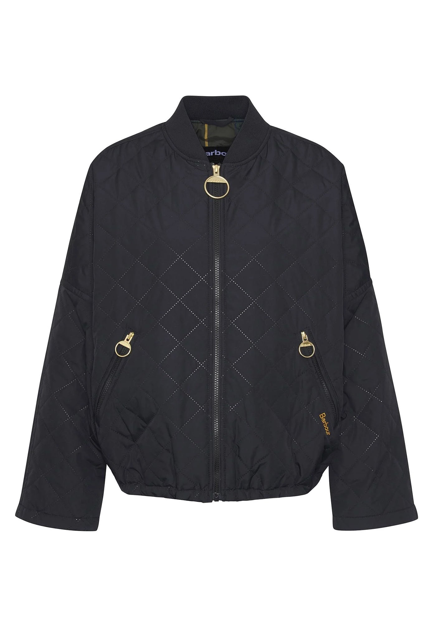 Emlyn Quilted Jacket - Black/Ancient