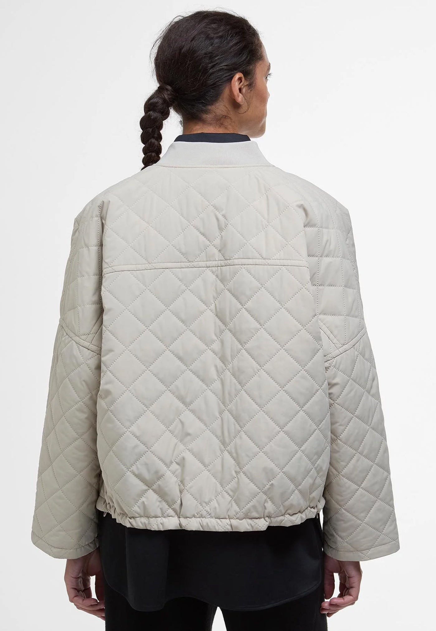 Emlyn Quilted Jacket - Light Sand/Ancient