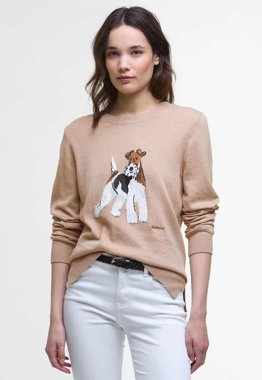 Fareham Knitted Jumper - Pale Camel