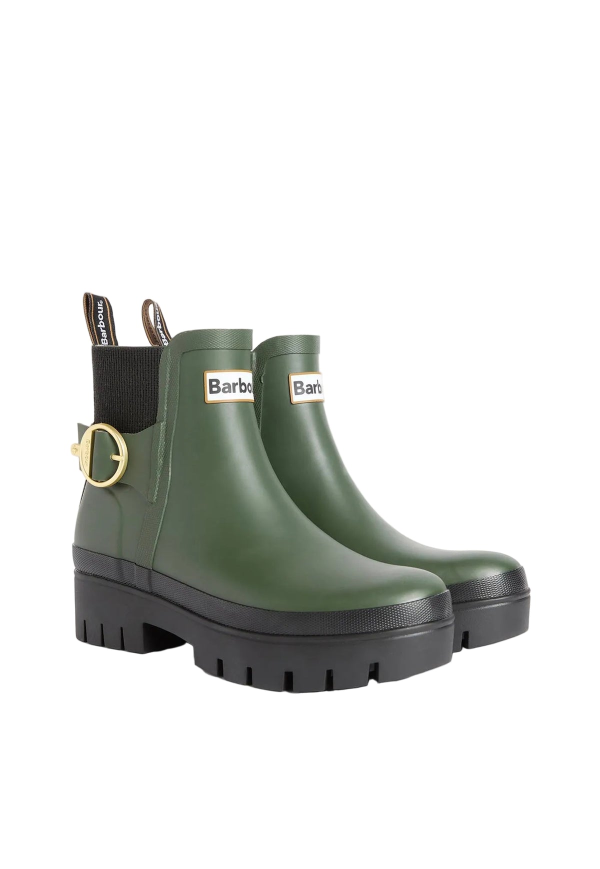 Hepburn Ankle Welly - Olive/Black