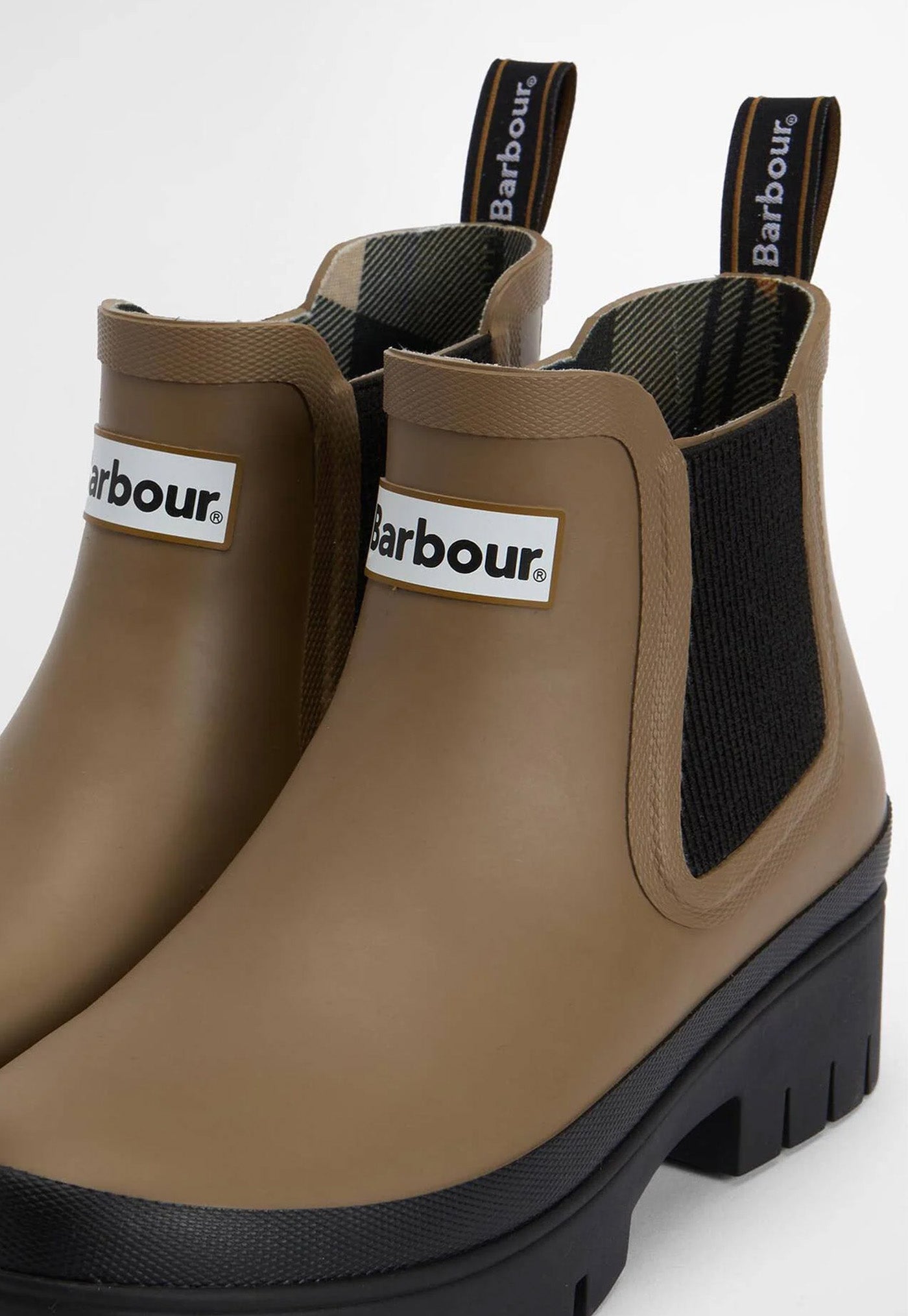Halton Chelsea Welly - Military Brown/Black