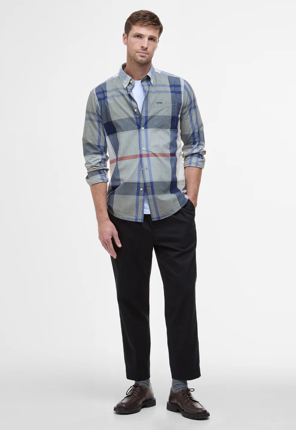 Harris Tailored Shirt - Pine Tartan