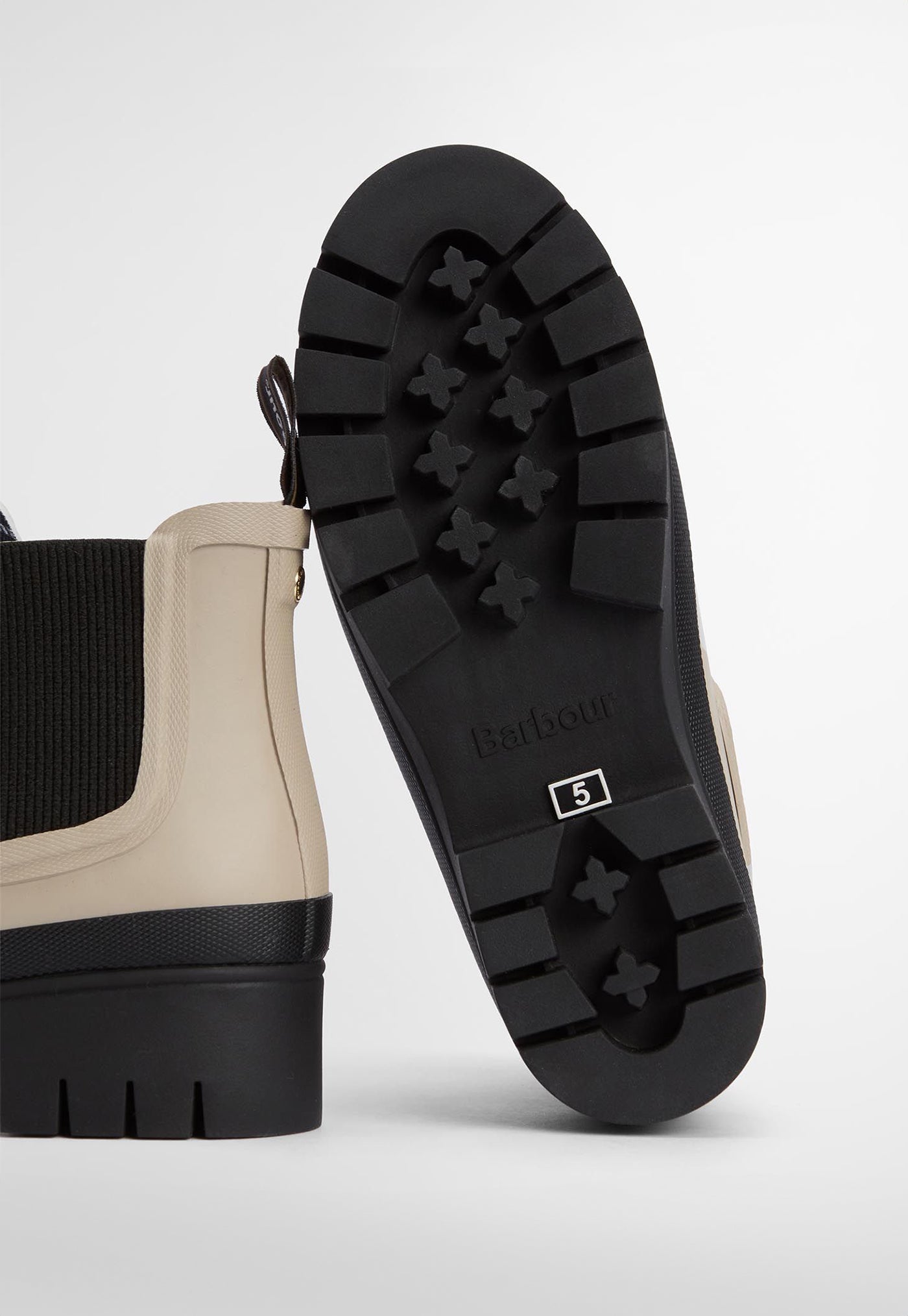 Halton Chelsea Welly - Sand/Black