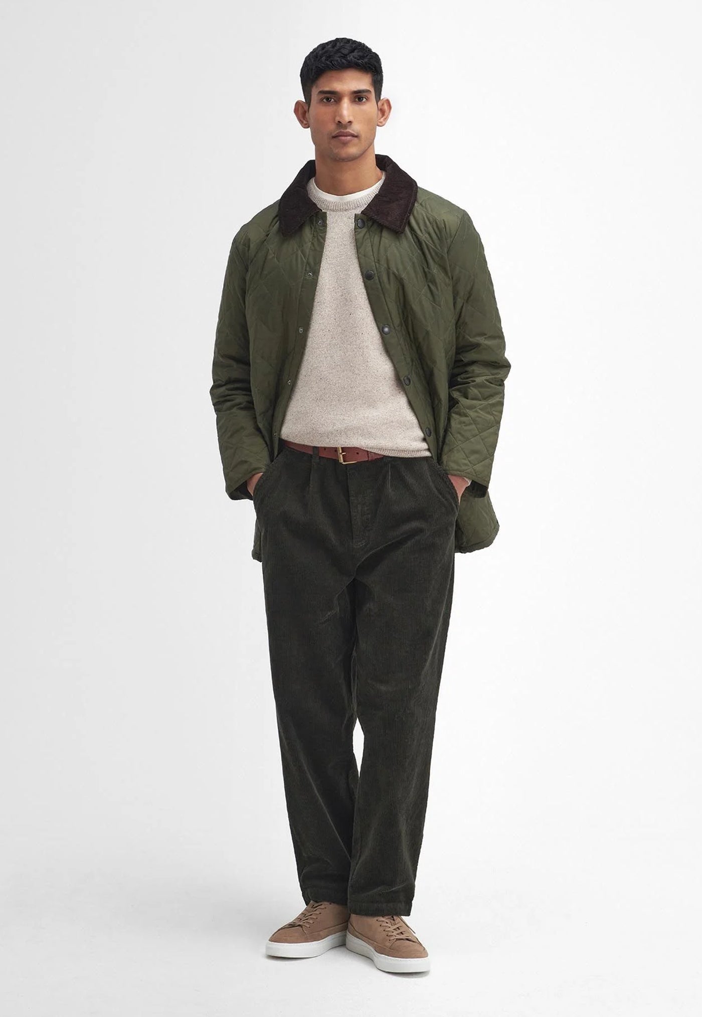 Men's Heritage Liddesdale Quilted Jacket - Olive