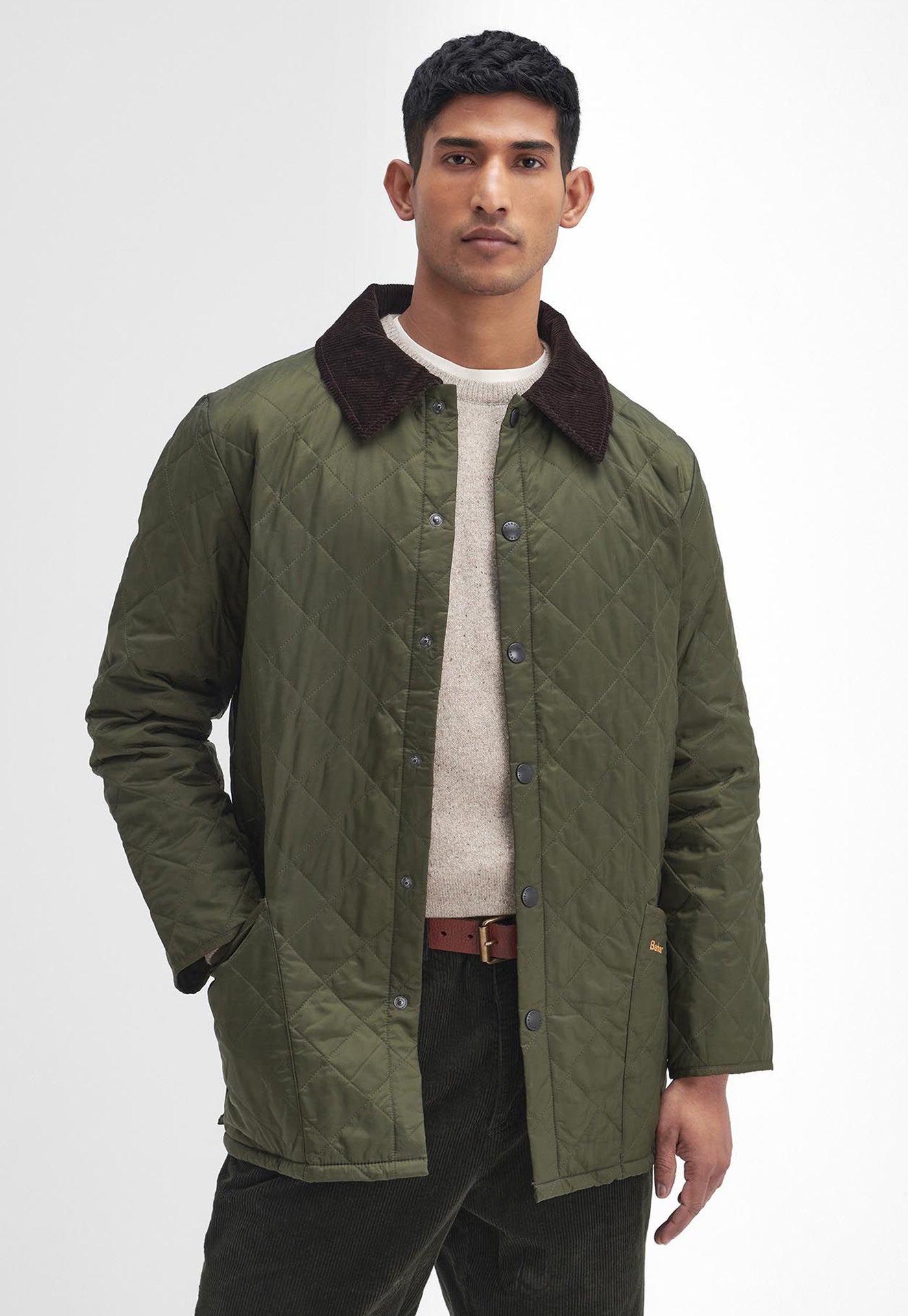 Men's Heritage Liddesdale Quilted Jacket - Olive