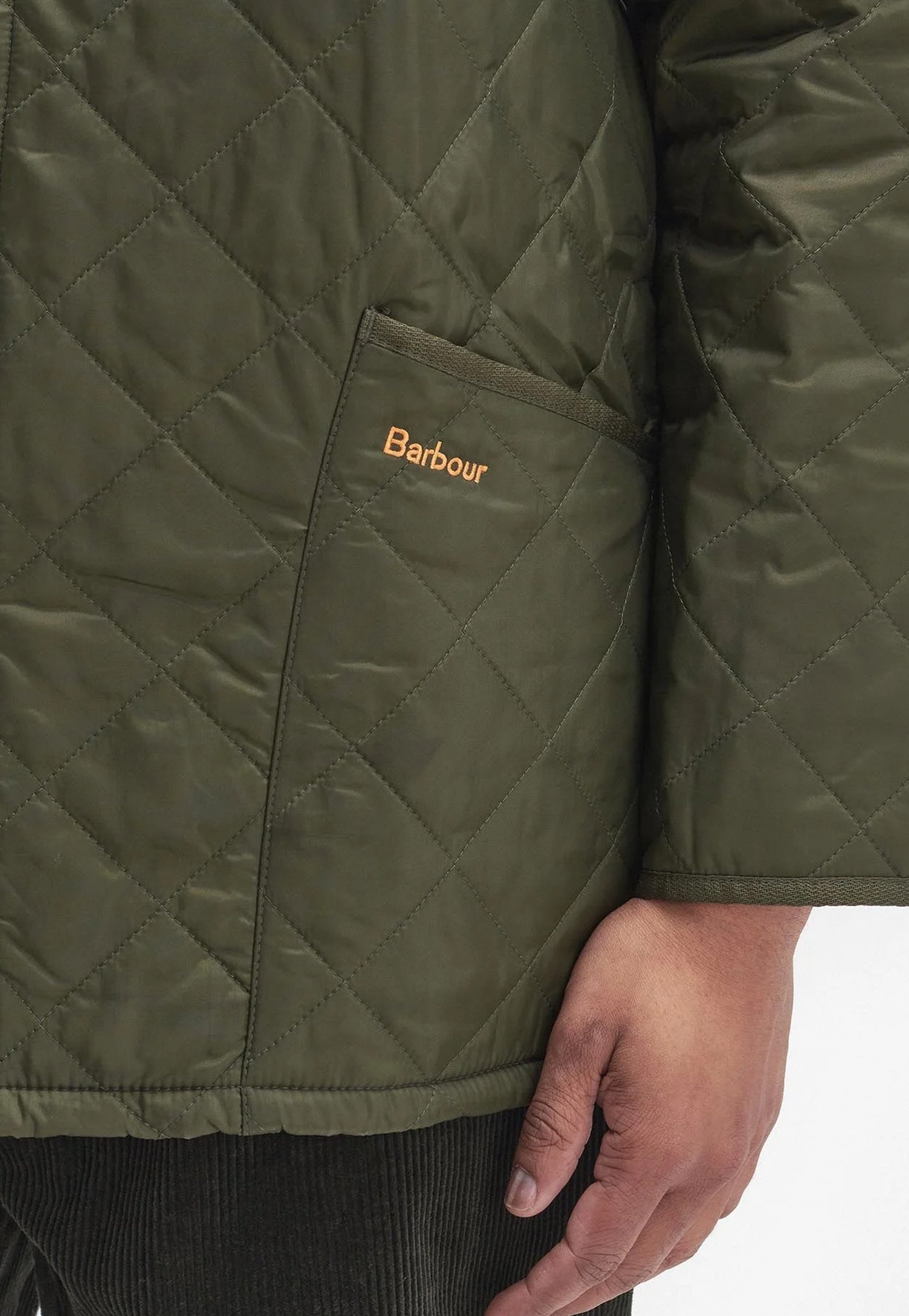 Men's Heritage Liddesdale Quilted Jacket - Olive