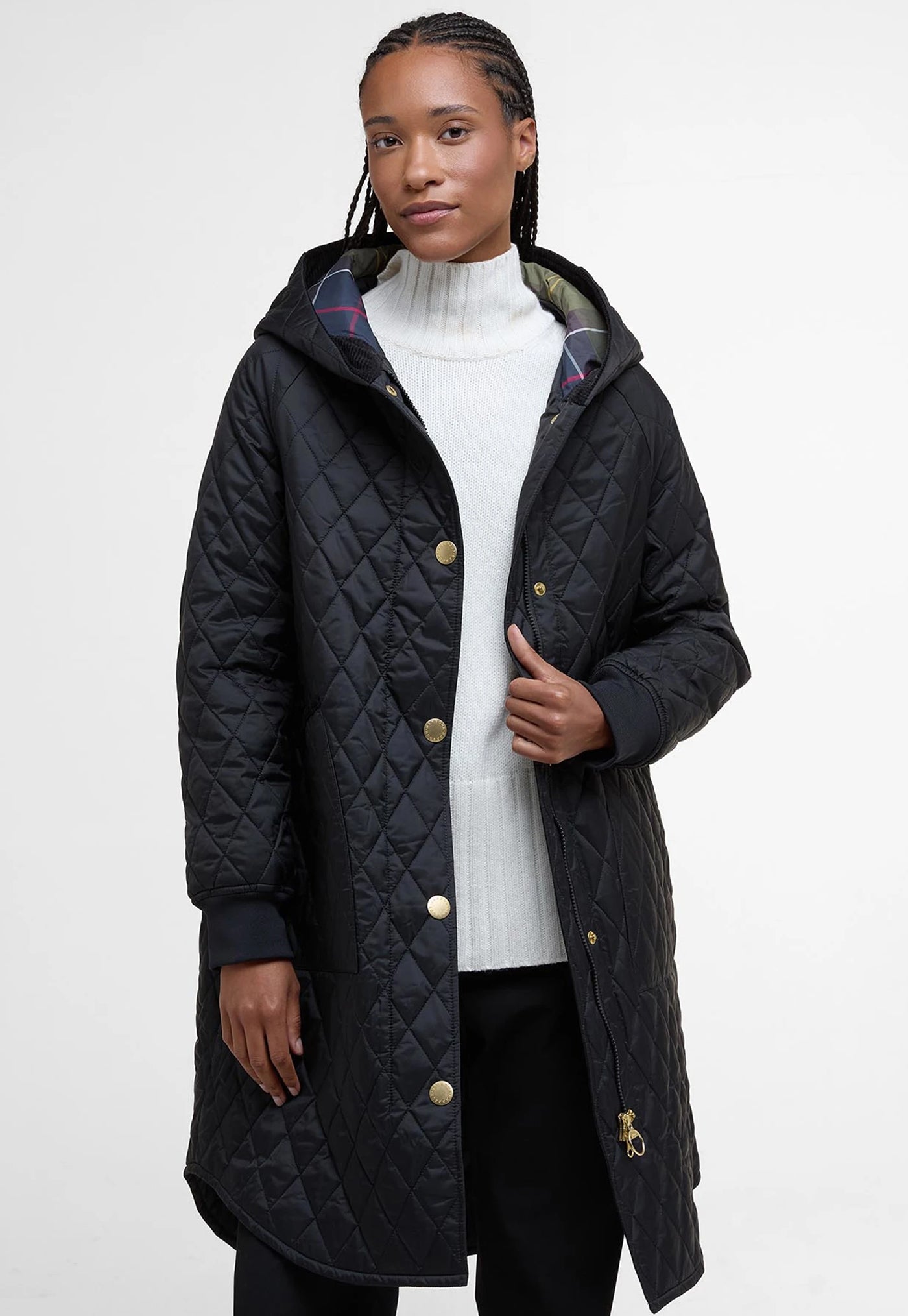 Hilary Quilted Jacket - Black/Classic
