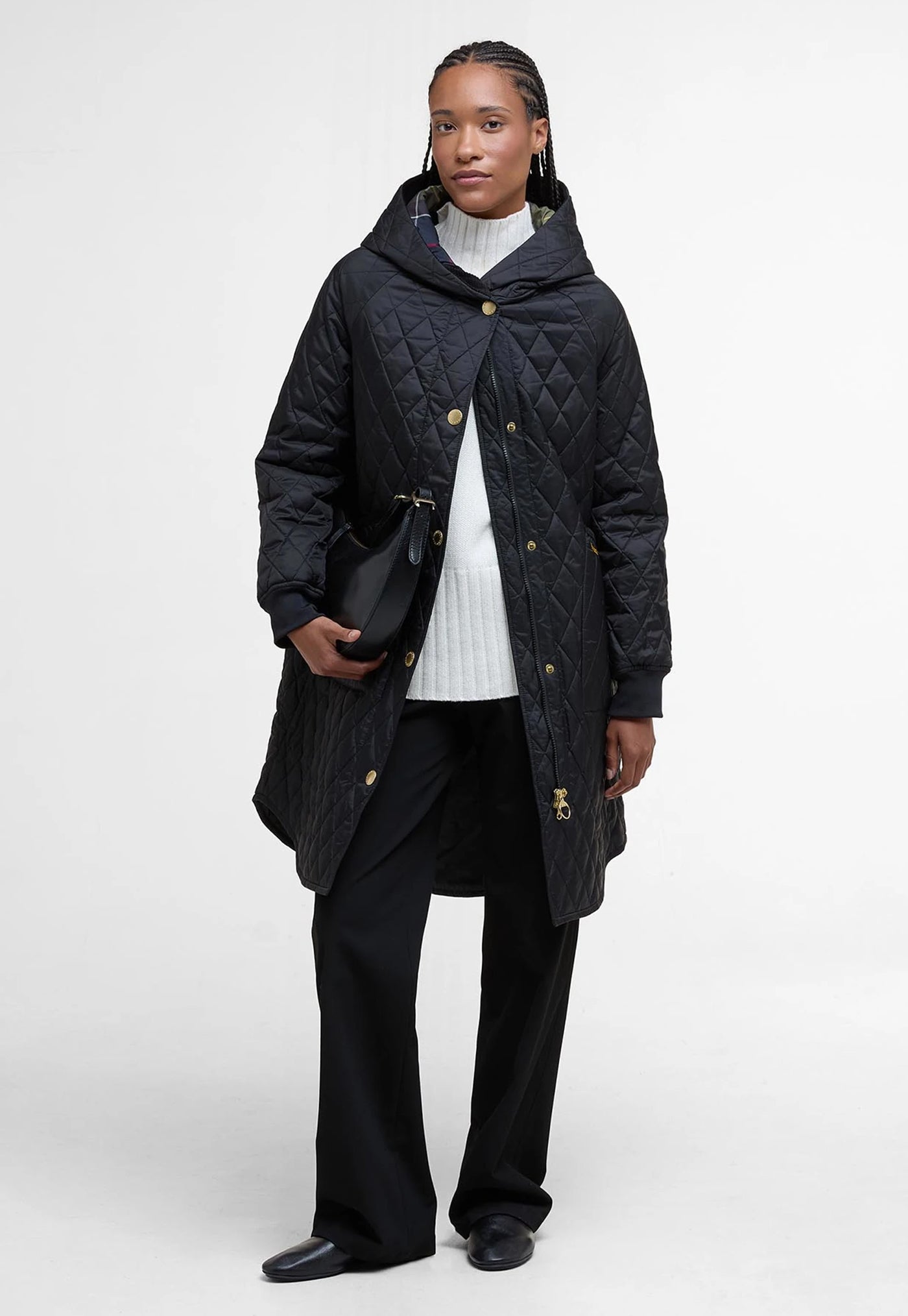 Hilary Quilted Jacket - Black/Classic